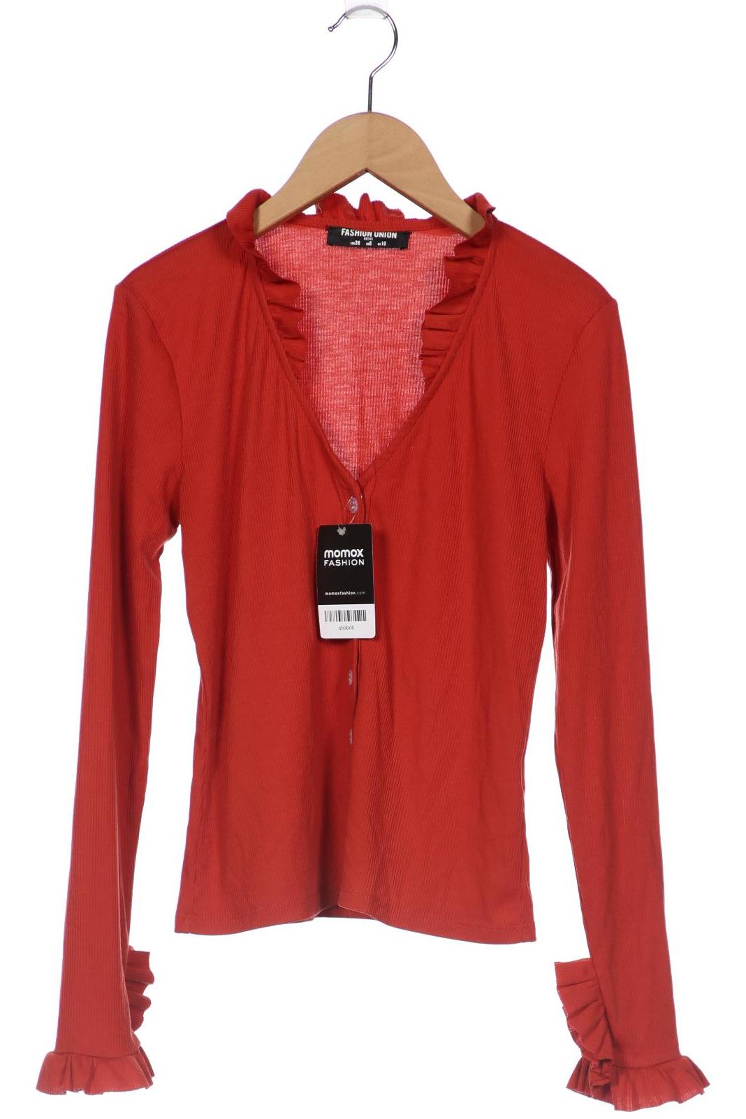 

Fashion Union Damen Strickjacke, rot, Gr. 38