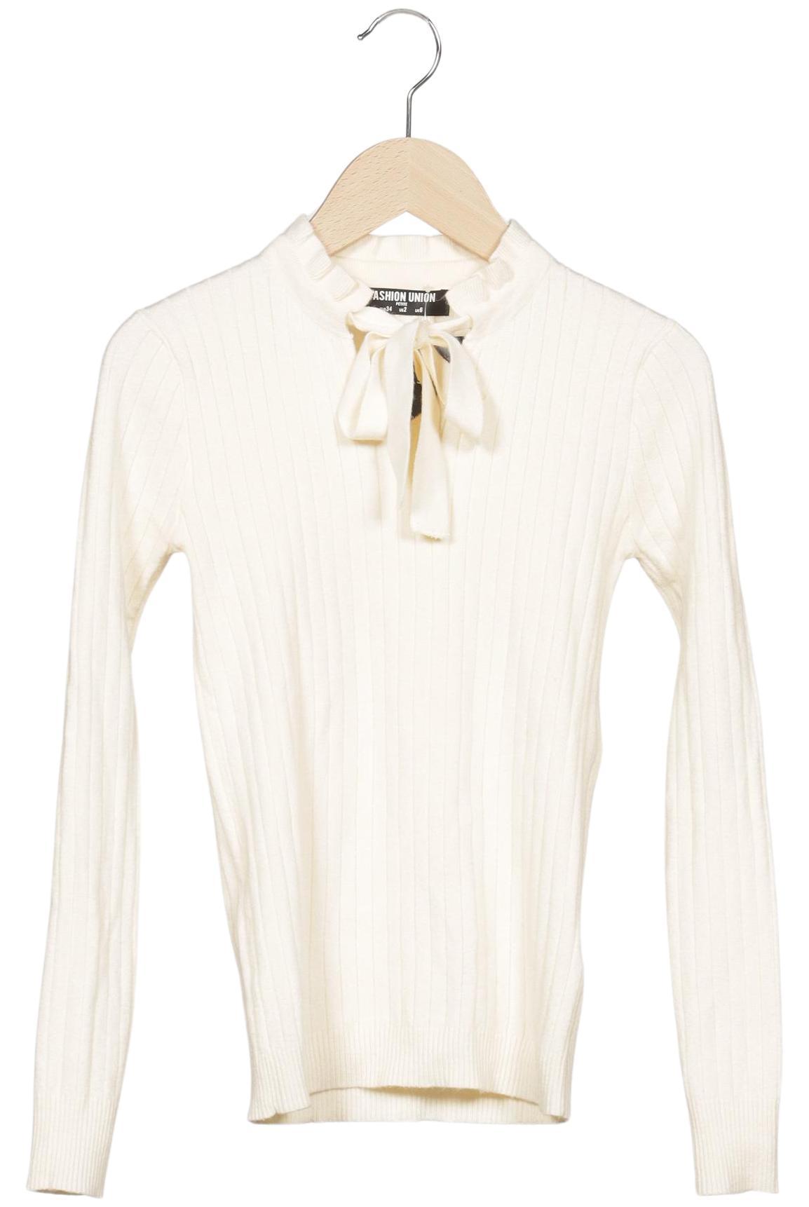 

Fashion Union Damen Pullover, cremeweiß, Gr. 34