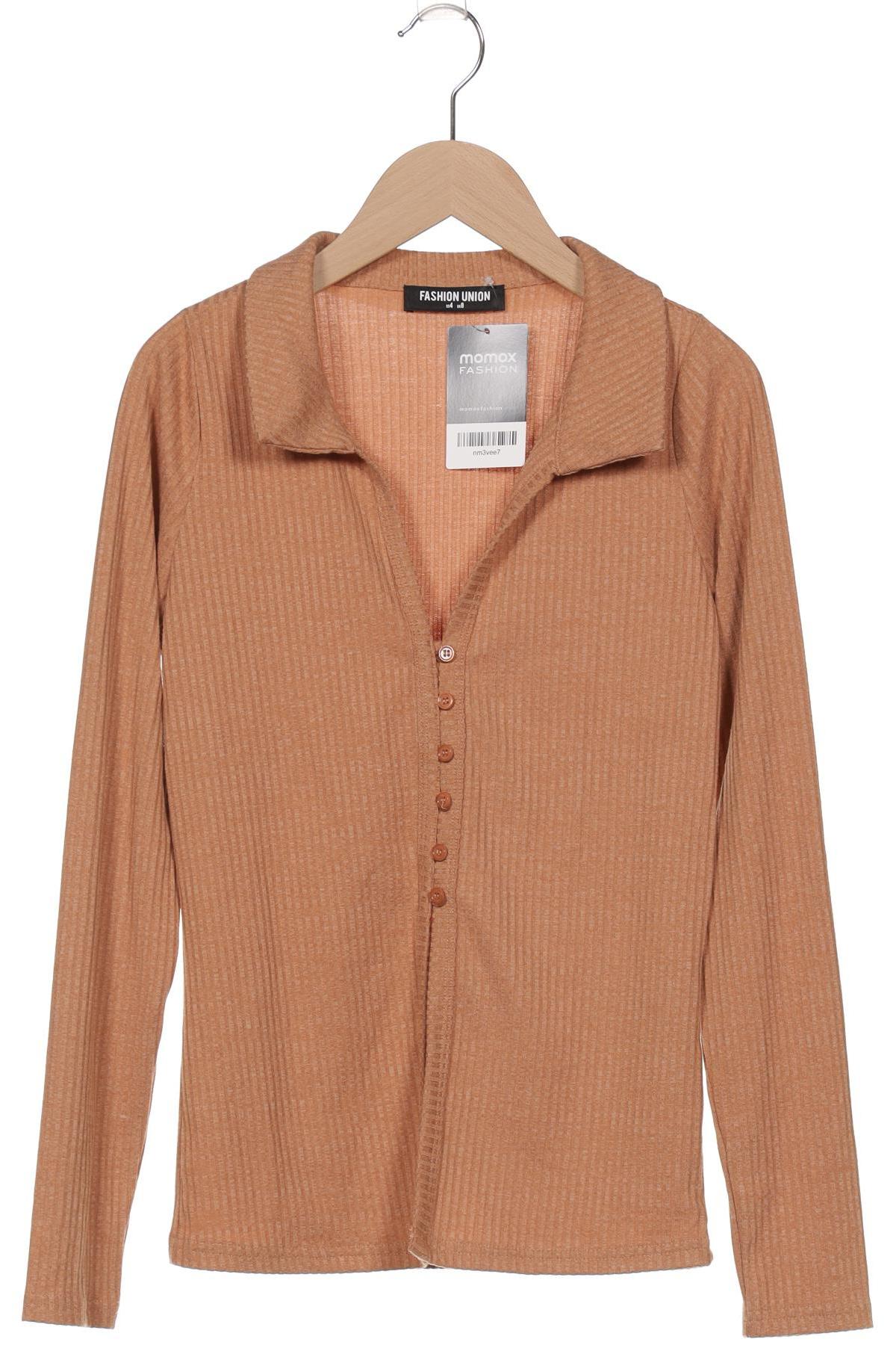 

Fashion Union Damen Strickjacke, orange, Gr. 8