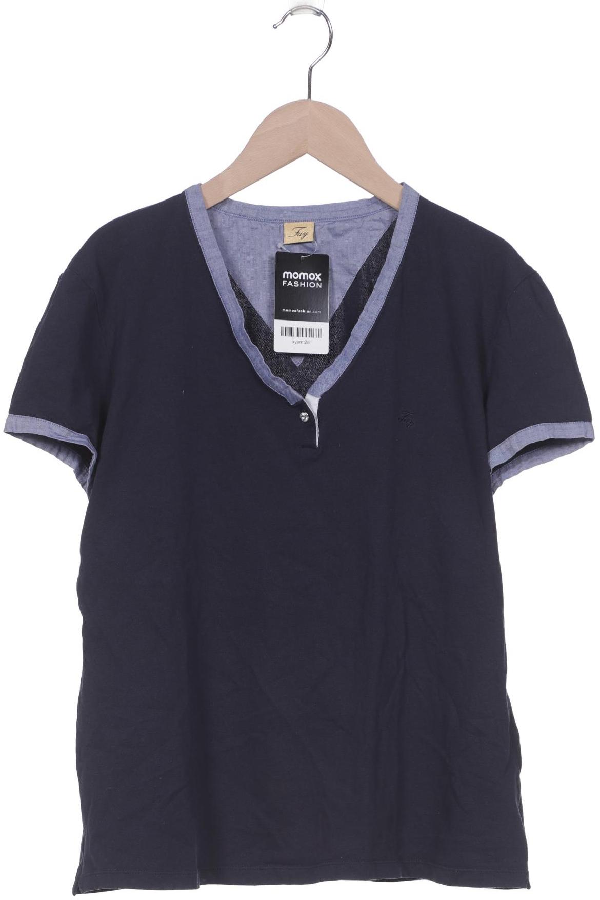 

Fay Damen T-Shirt, marineblau