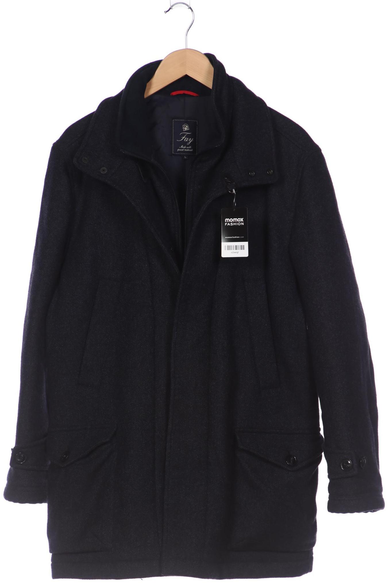 

Fay Herren Mantel, marineblau