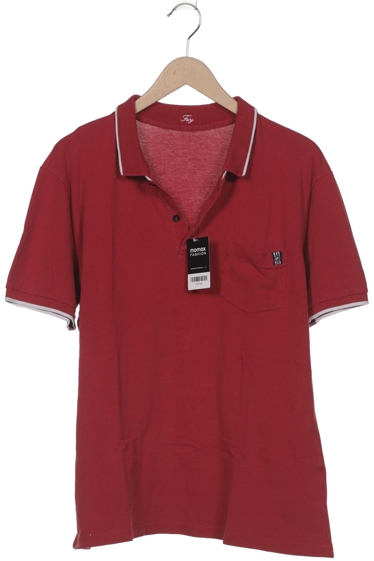 

Fay Herren Poloshirt, bordeaux, Gr. 58