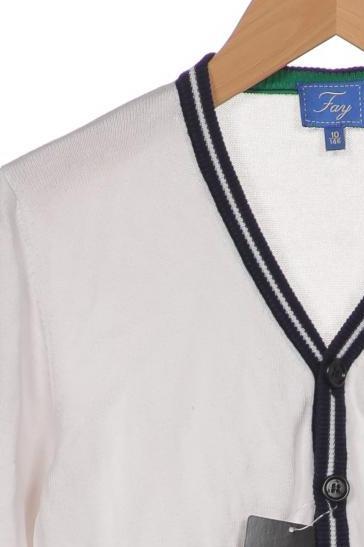 Thumbnail - Fay Jungen Strickjacke, weiß, Gr. 146