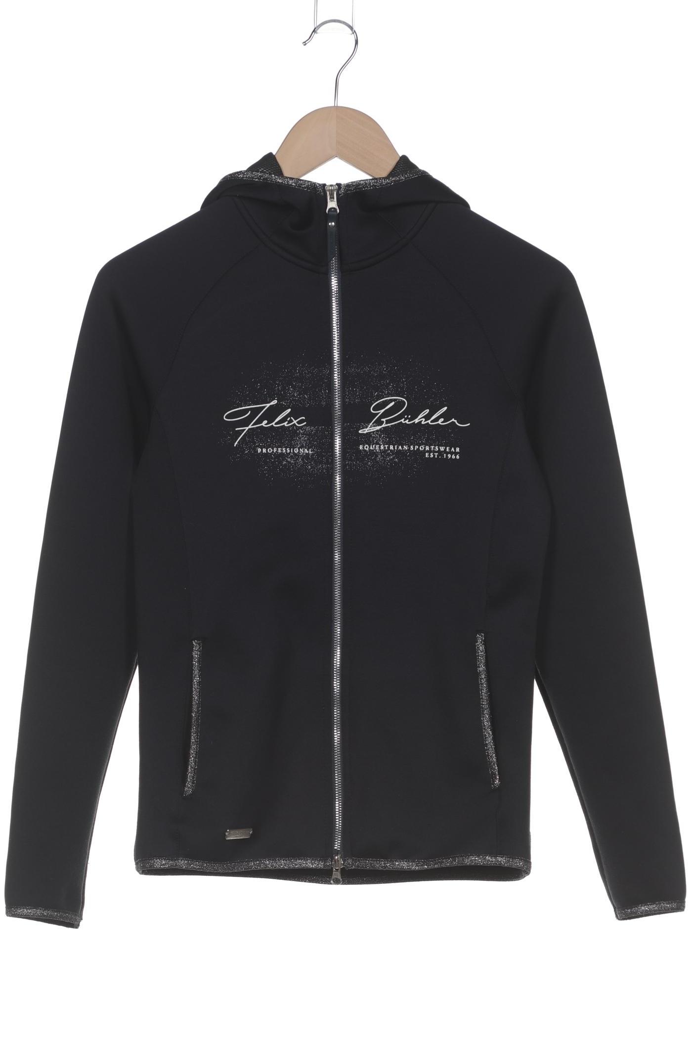 

Felix Buhler Damen Kapuzenpullover, schwarz, Gr. 34