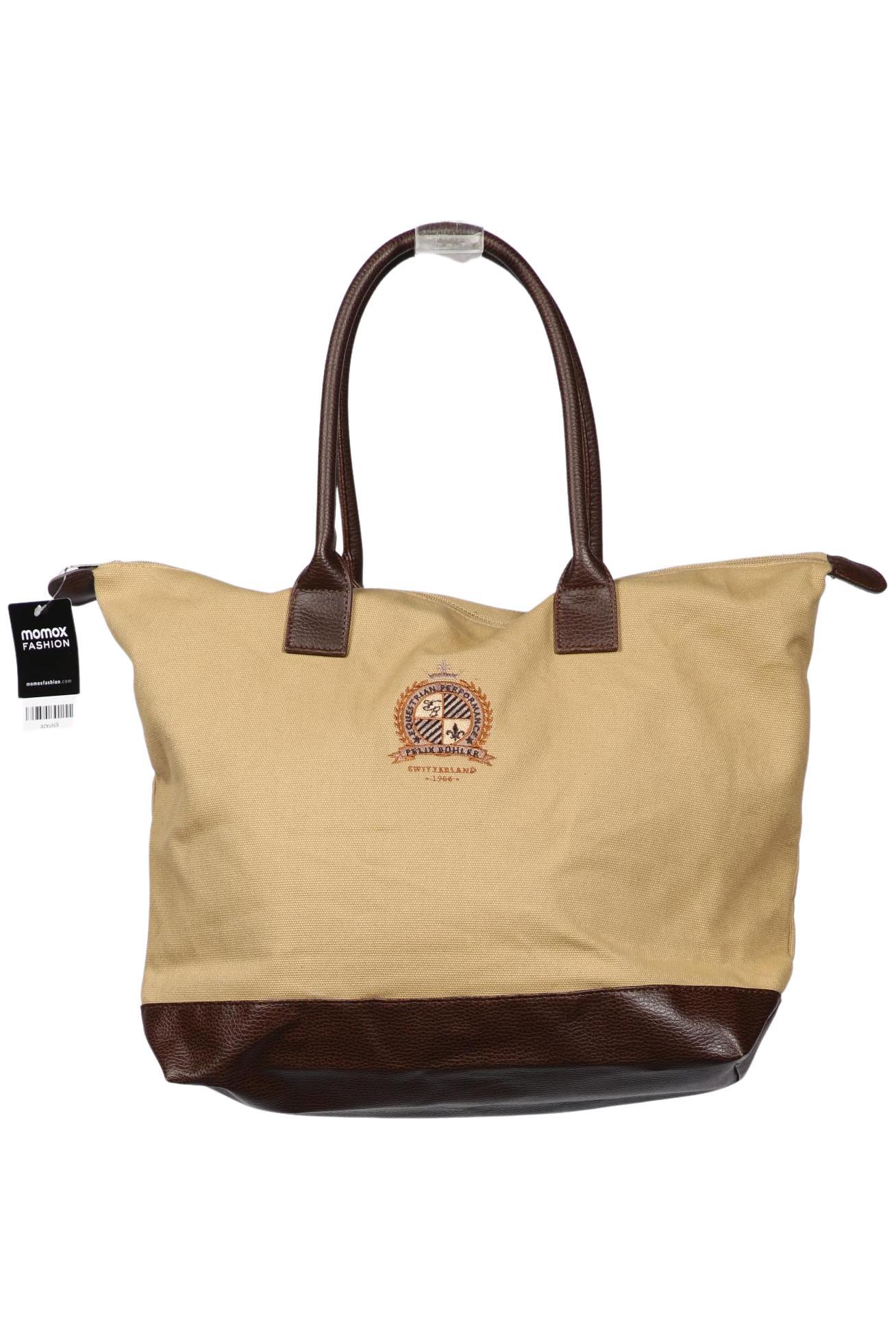 

Felix Buhler Damen Handtasche, beige, Gr.