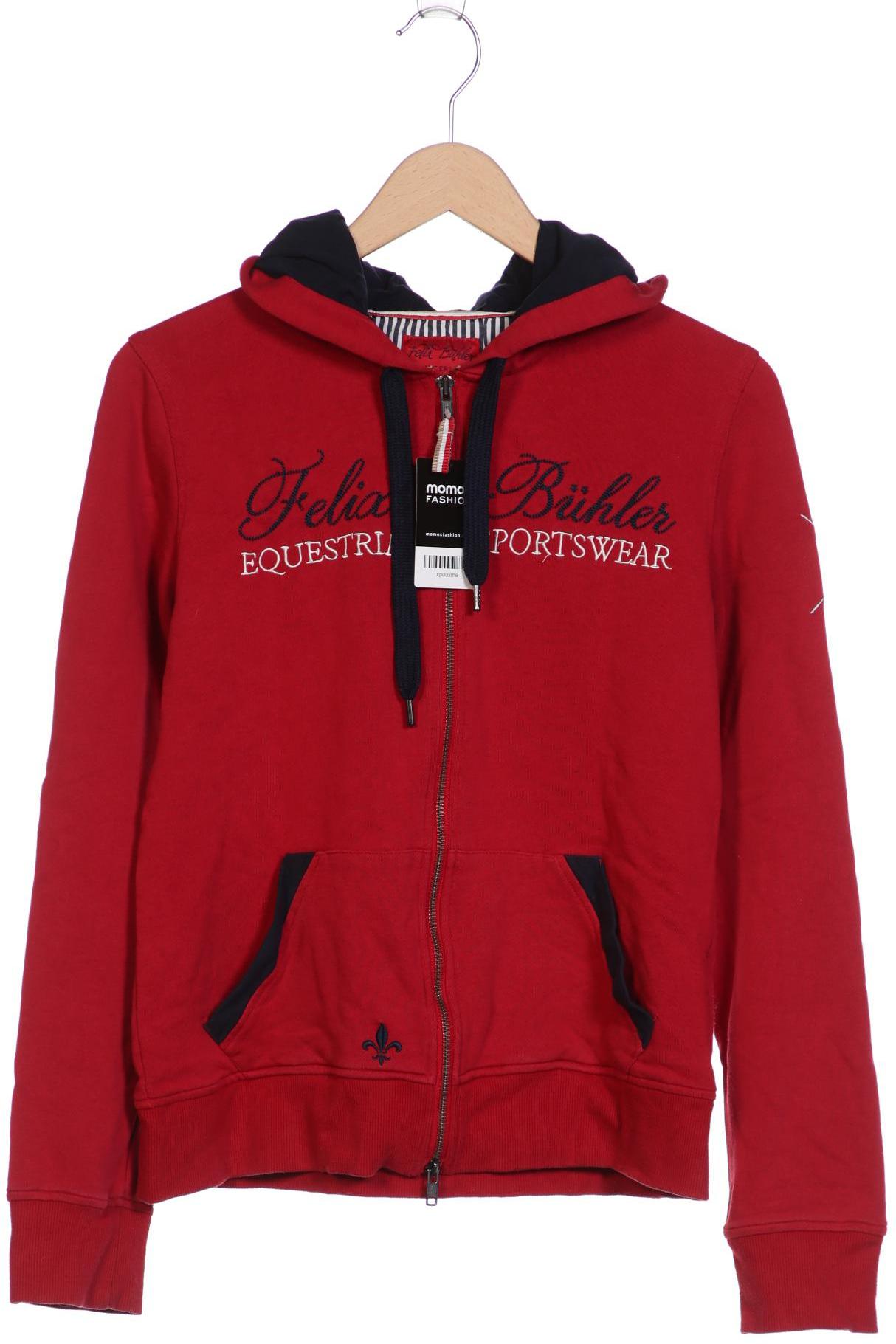 

Felix Buhler Damen Kapuzenpullover, rot, Gr. 42