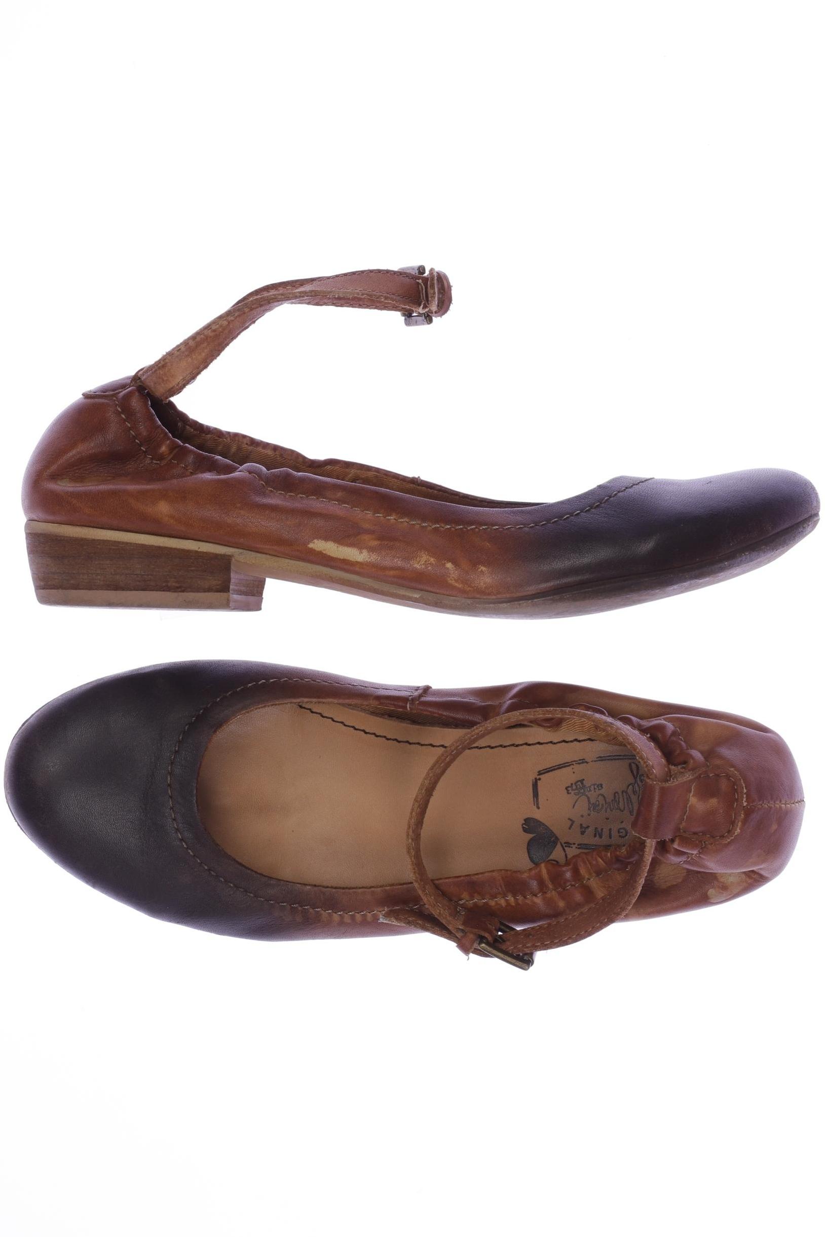

felmini Damen Ballerinas, braun, Gr. 38