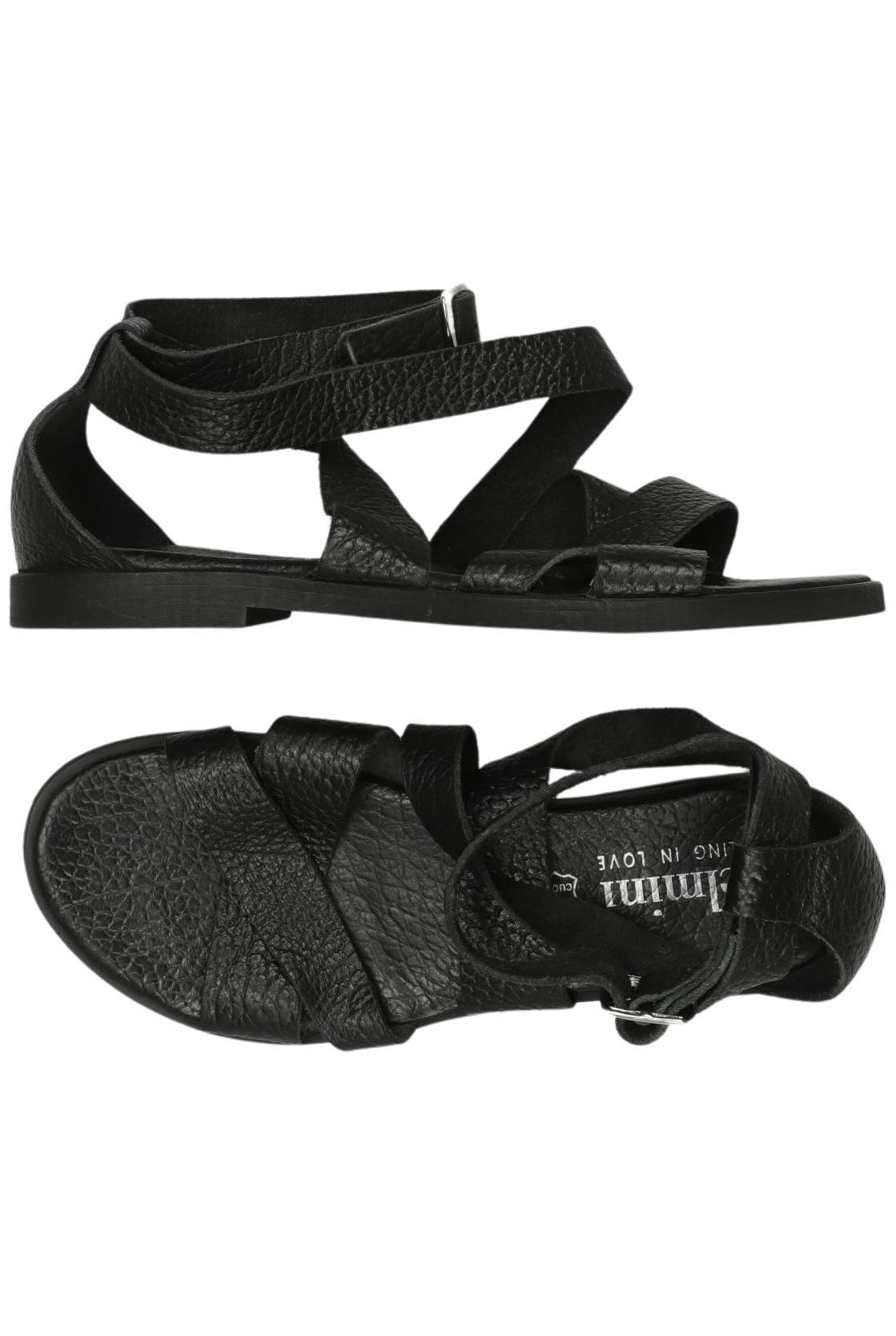 

felmini Damen Sandale, schwarz, Gr. 37