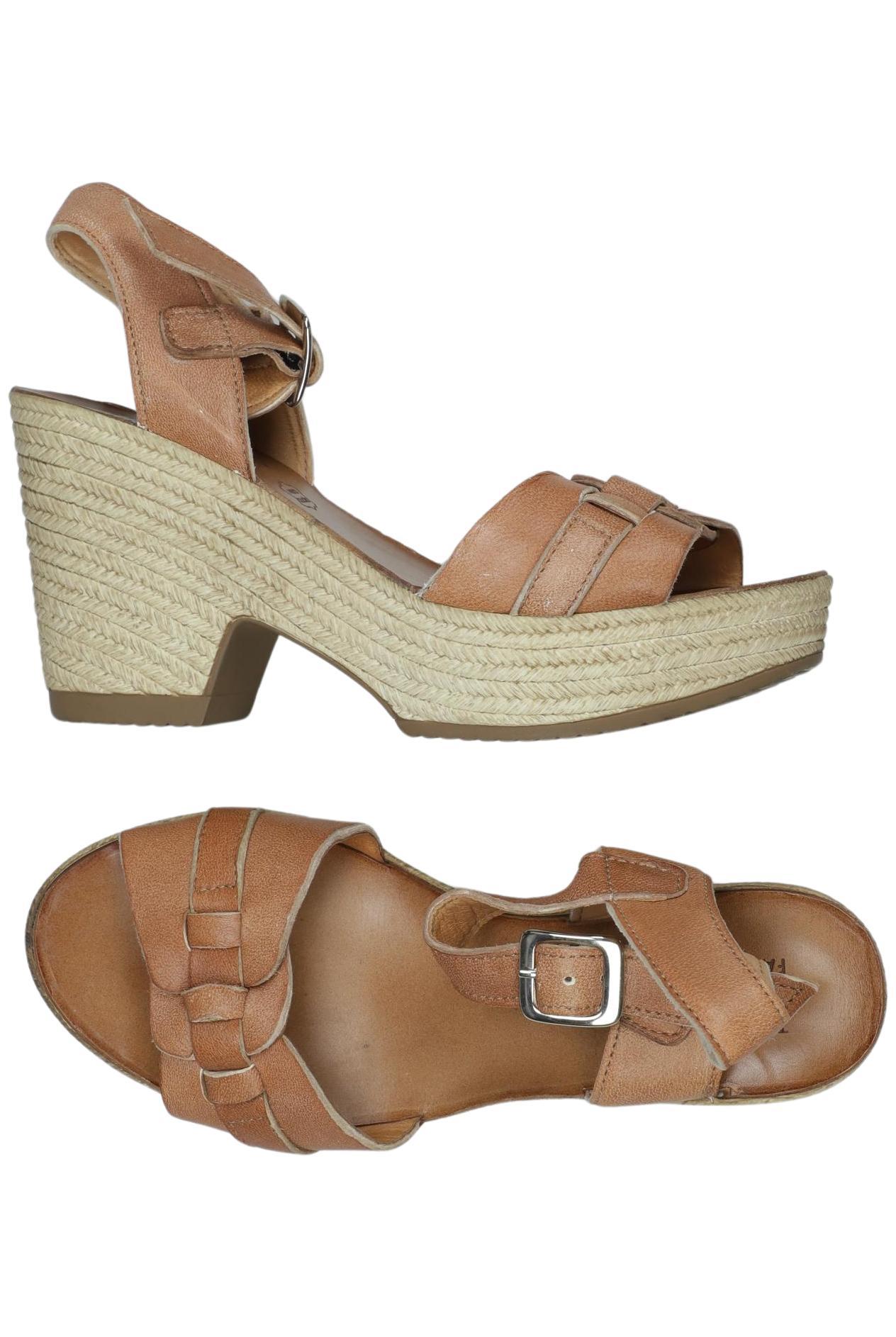 

felmini Damen Sandale, braun, Gr. 38