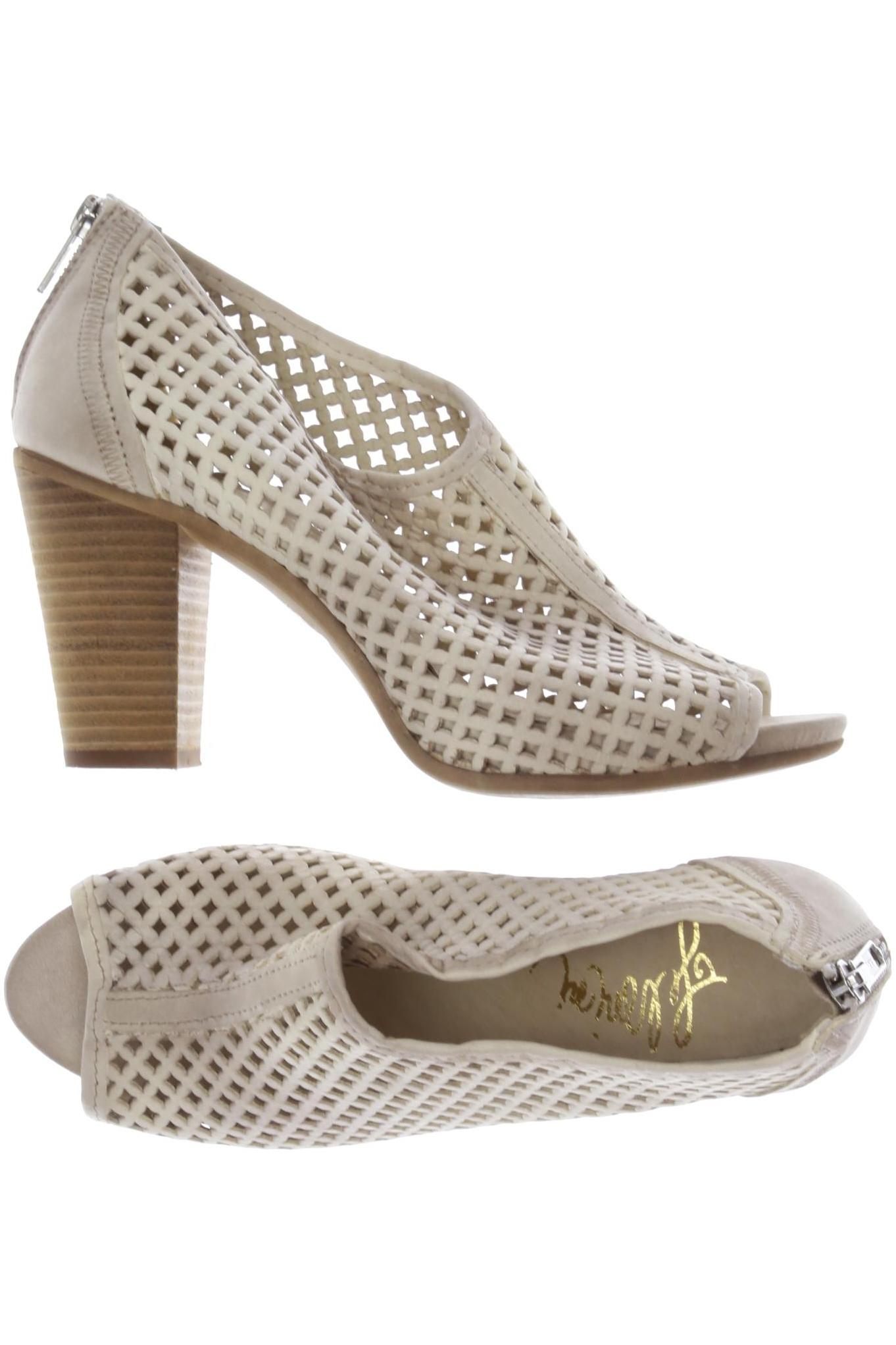 

felmini Damen Sandale, beige, Gr. 38