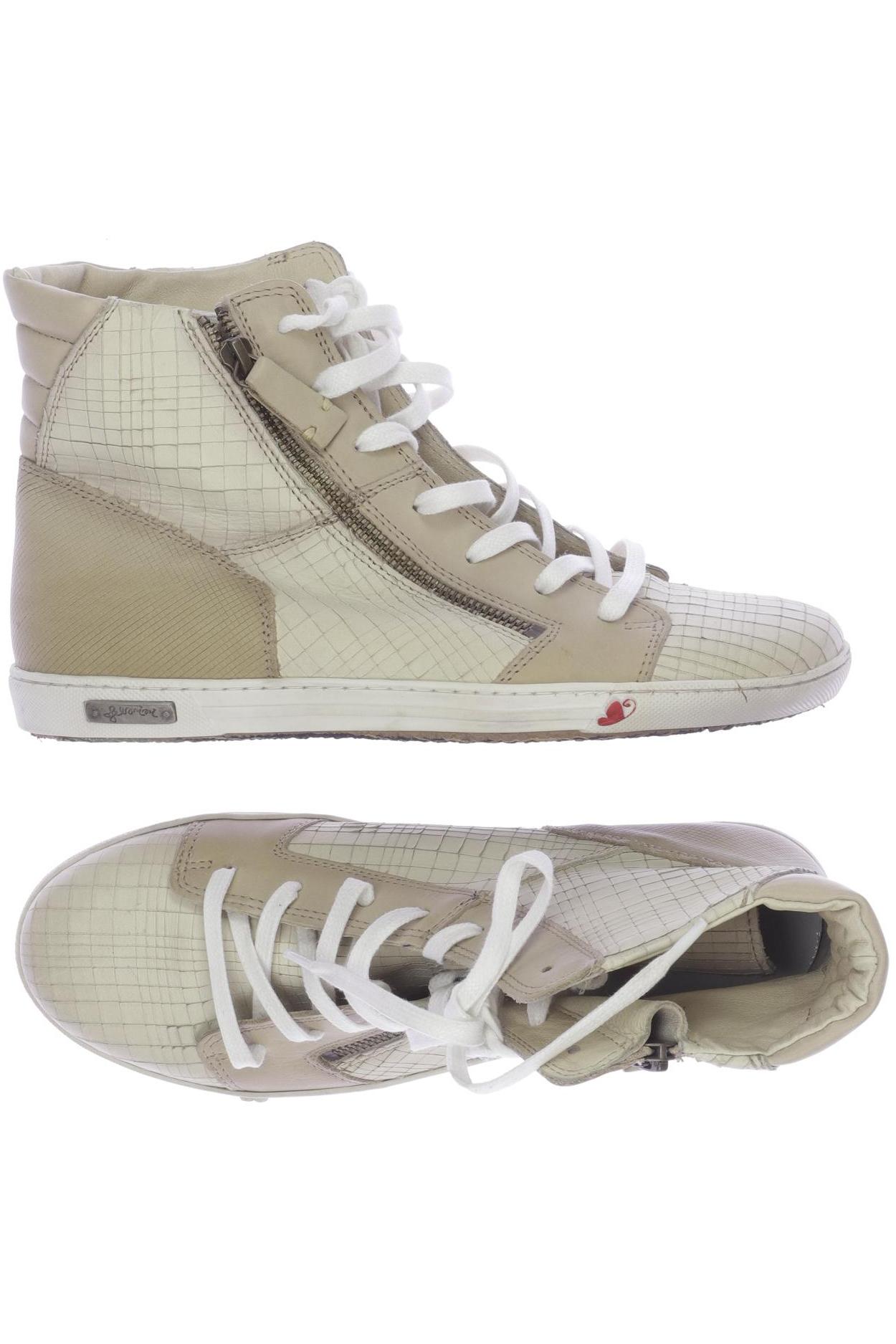 

felmini Damen Sneakers, beige, Gr. 40