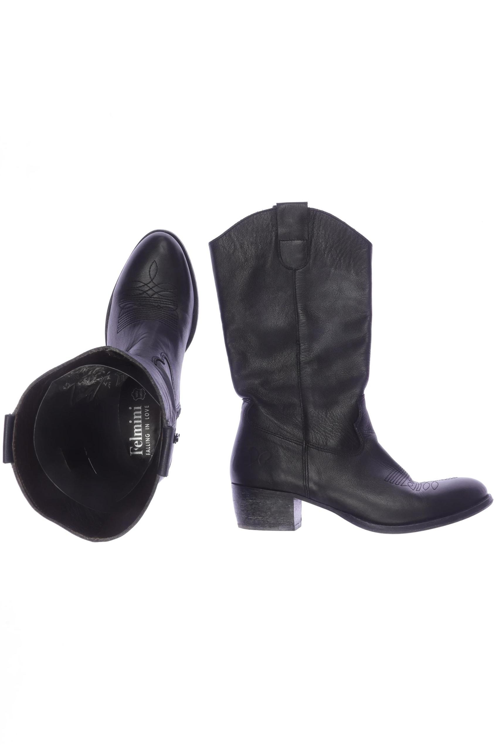 

felmini Damen Stiefel, schwarz, Gr. 40