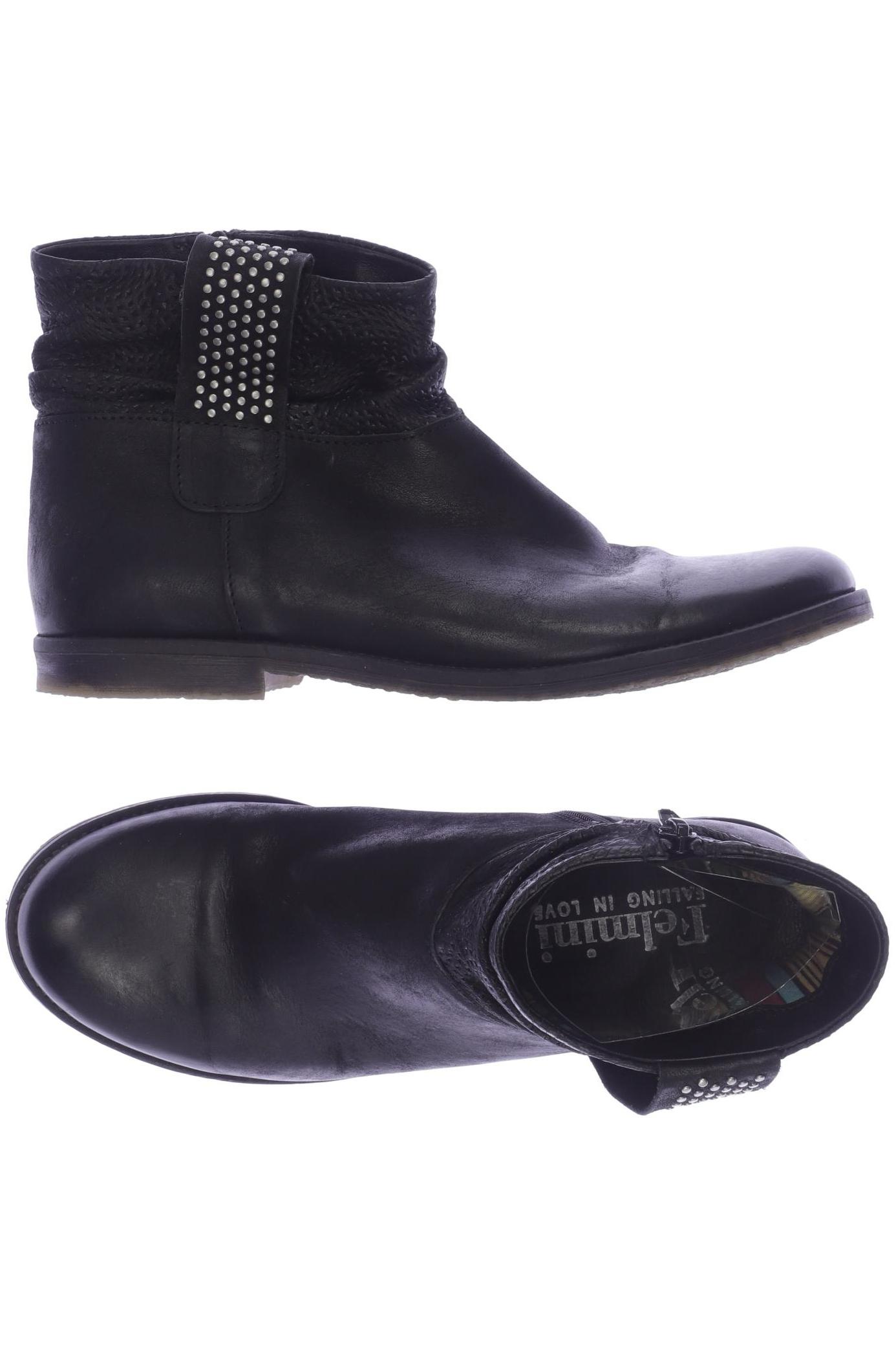 

felmini Damen Stiefel, schwarz