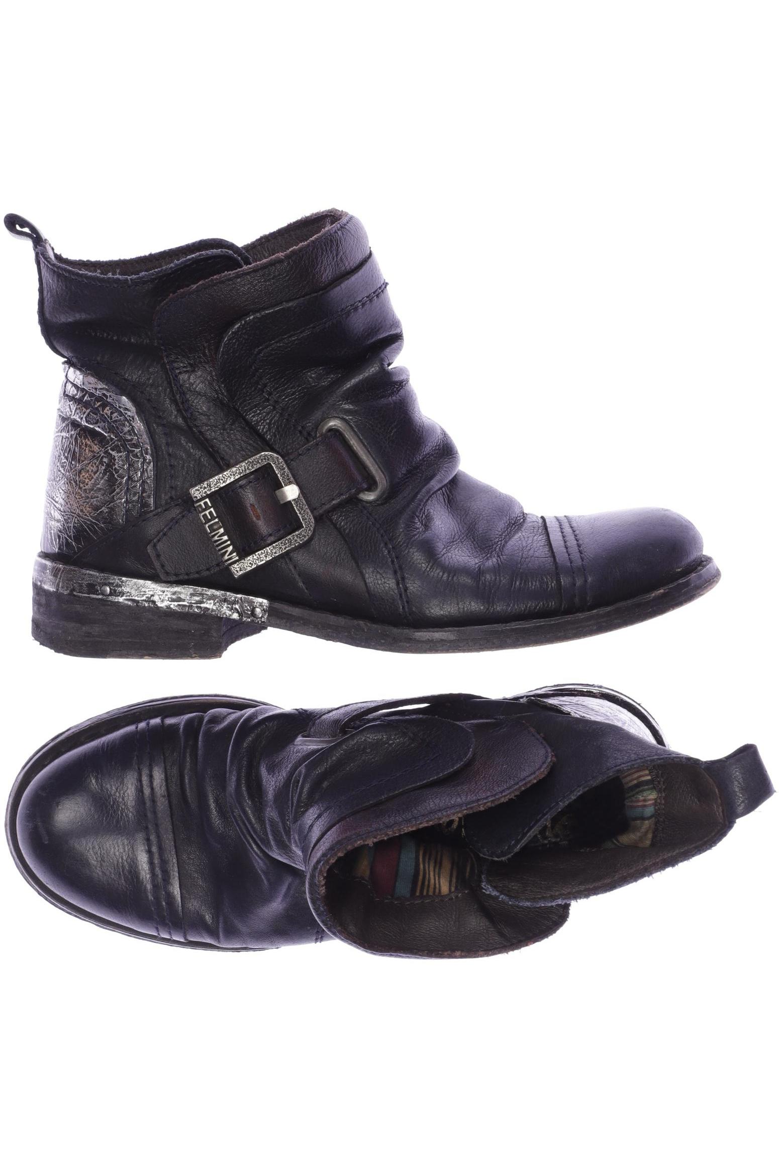 

felmini Damen Stiefelette, marineblau, Gr. 36