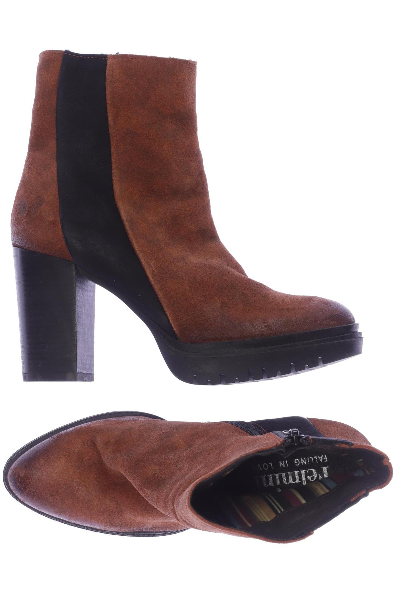 

felmini Damen Stiefelette, braun, Gr. 38