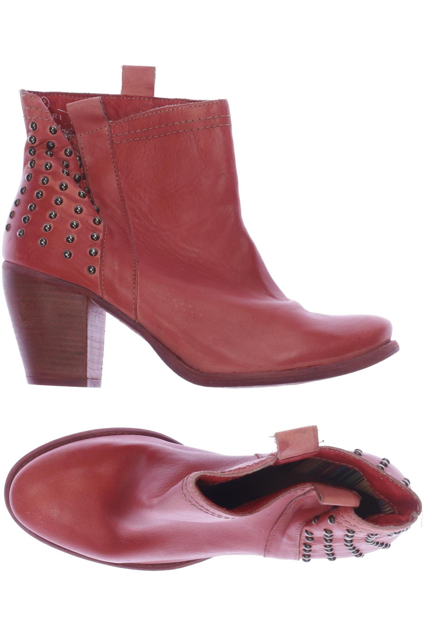 

felmini Damen Stiefelette, rot, Gr. 39