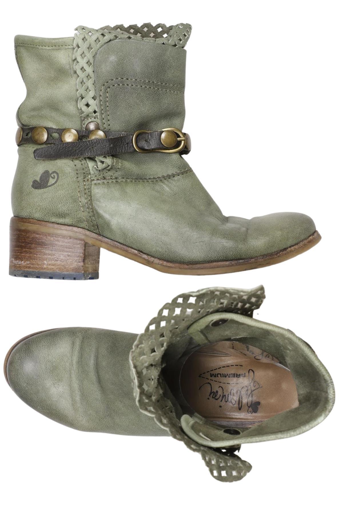 

felmini Damen Stiefelette, grün, Gr. 37