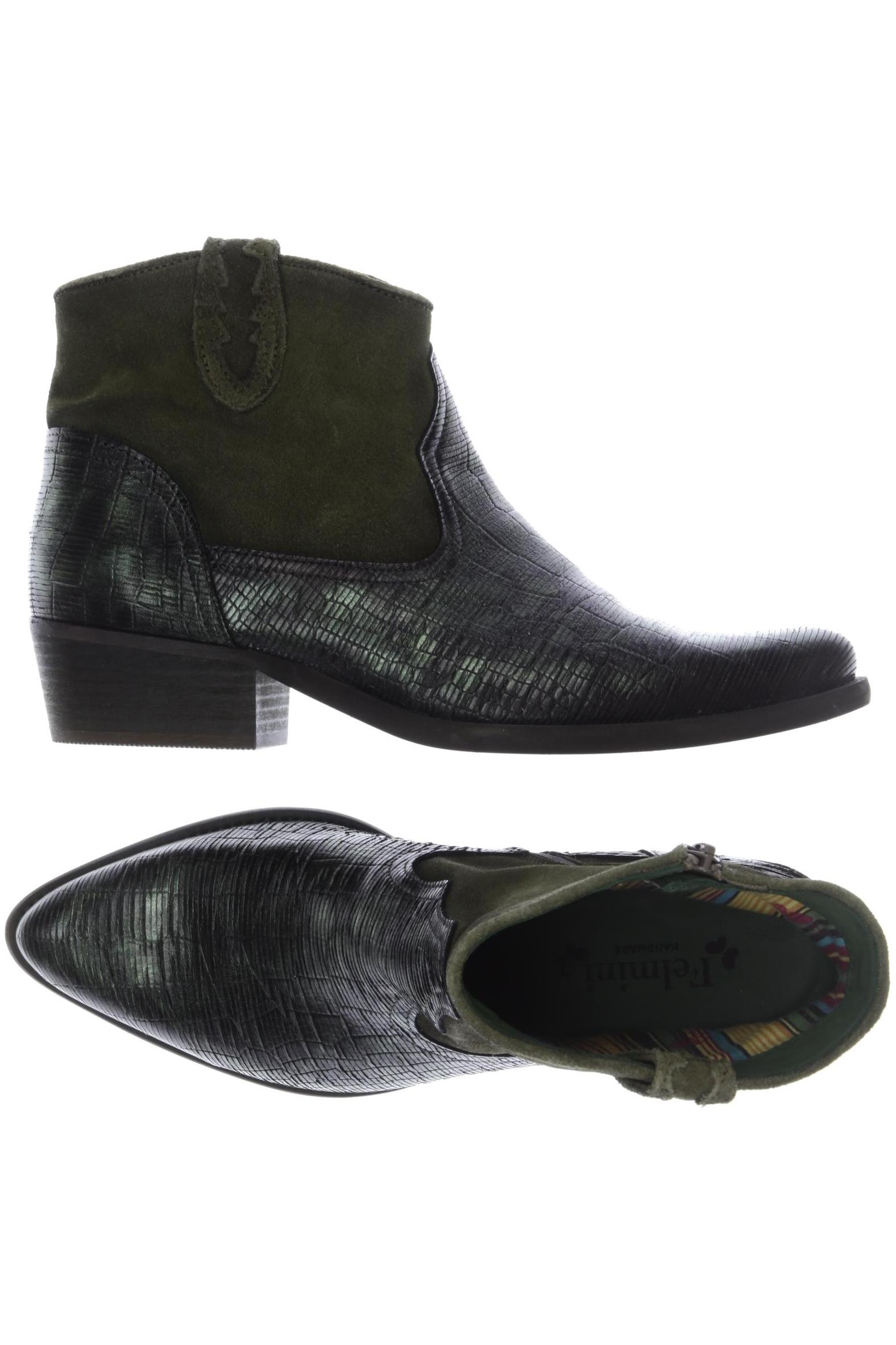 

felmini Damen Stiefelette, grün, Gr. 41