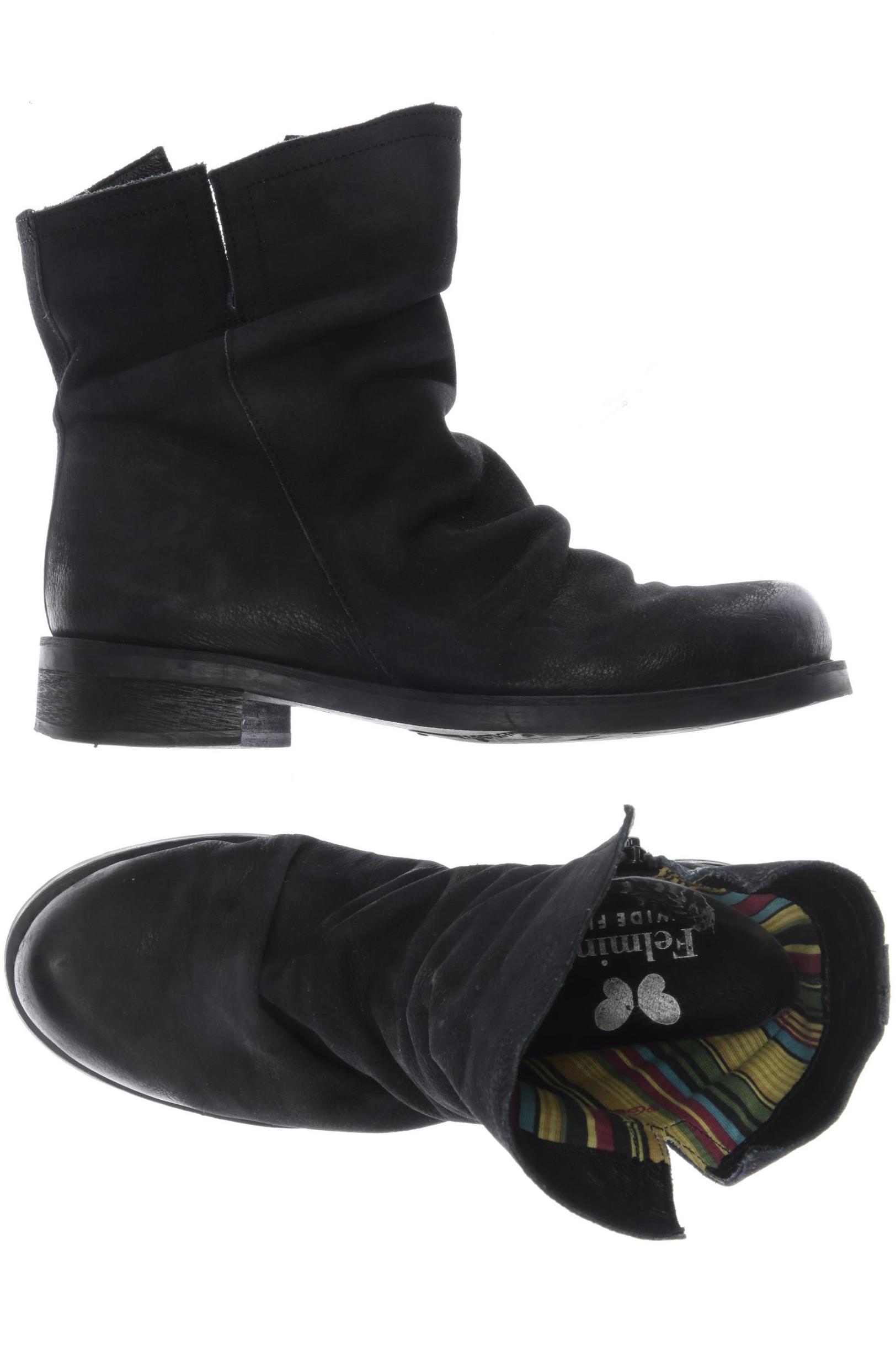 

felmini Damen Stiefelette, schwarz, Gr. 39