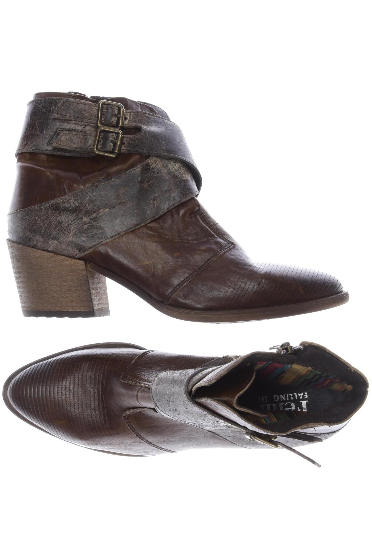 

felmini Damen Stiefelette, braun, Gr. 39