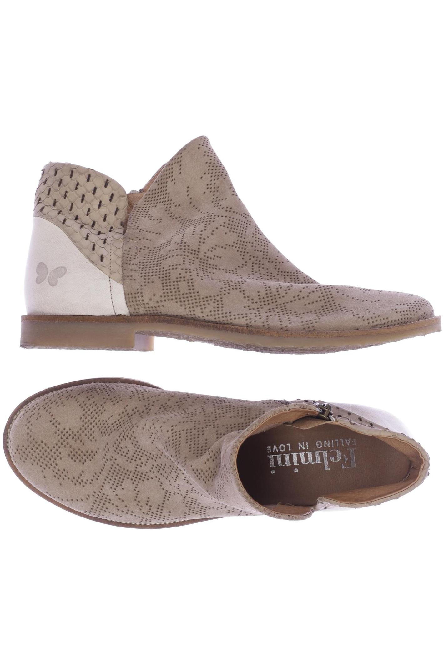 

felmini Damen Stiefelette, beige, Gr. 39