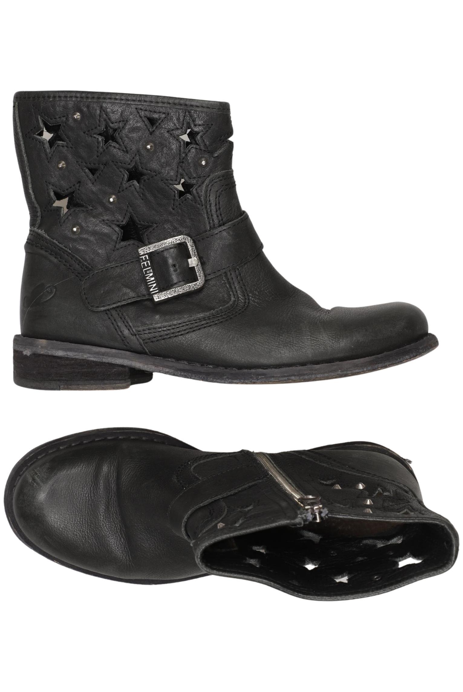 

felmini Damen Stiefelette, schwarz, Gr. 38