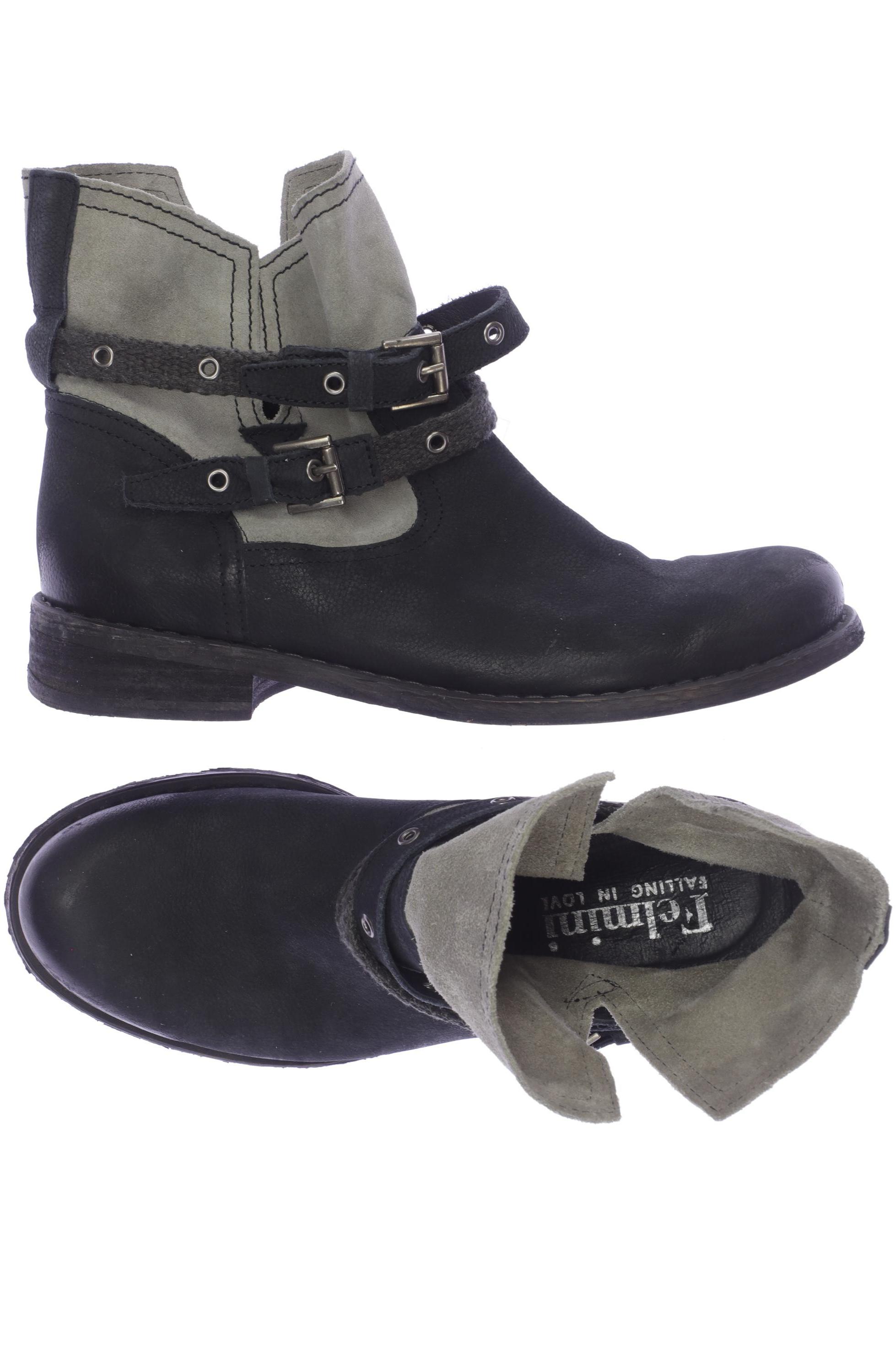 

felmini Damen Stiefelette, schwarz, Gr. 41