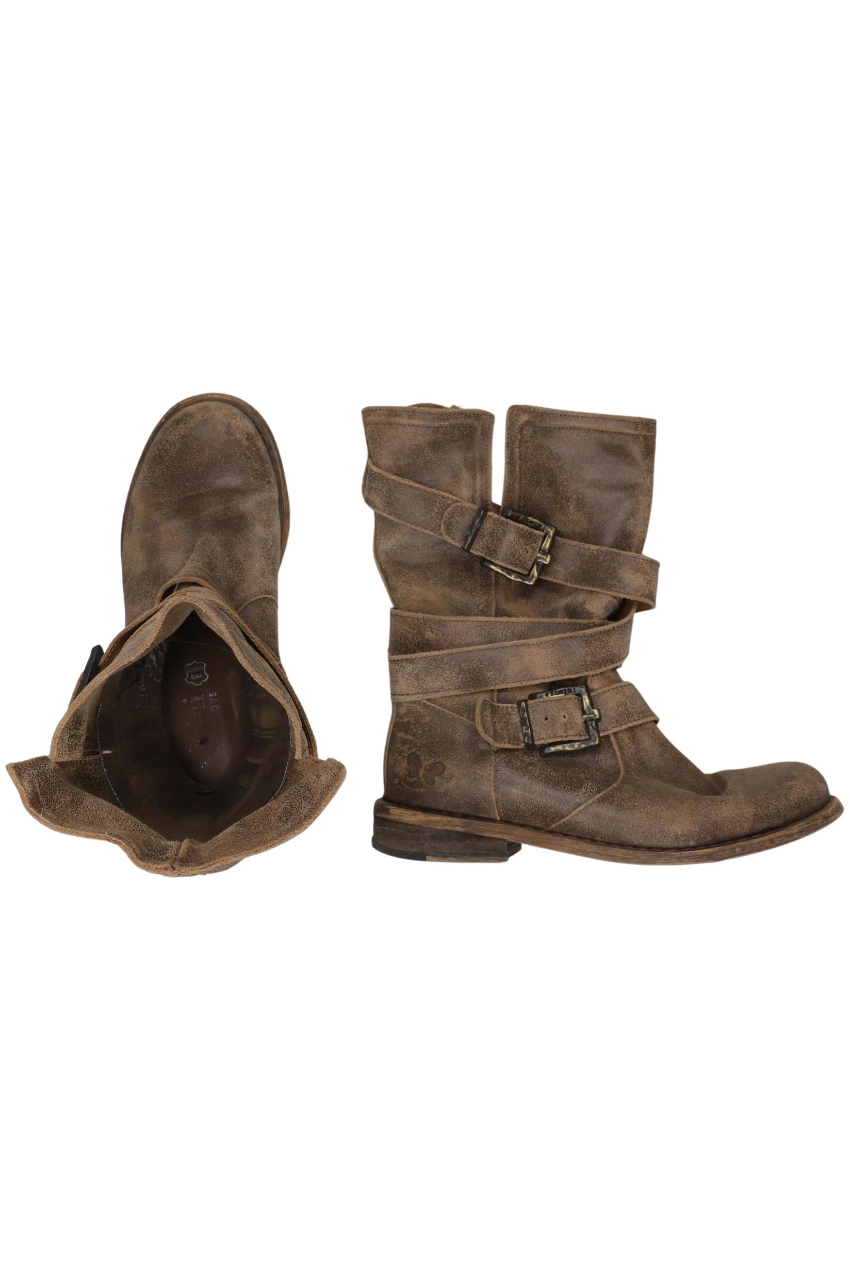 

felmini Damen Stiefelette, braun, Gr. 38
