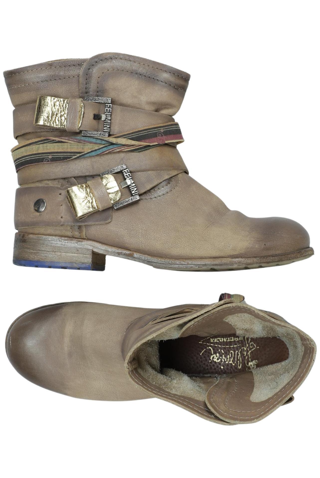 

felmini Damen Stiefelette, braun, Gr. 38