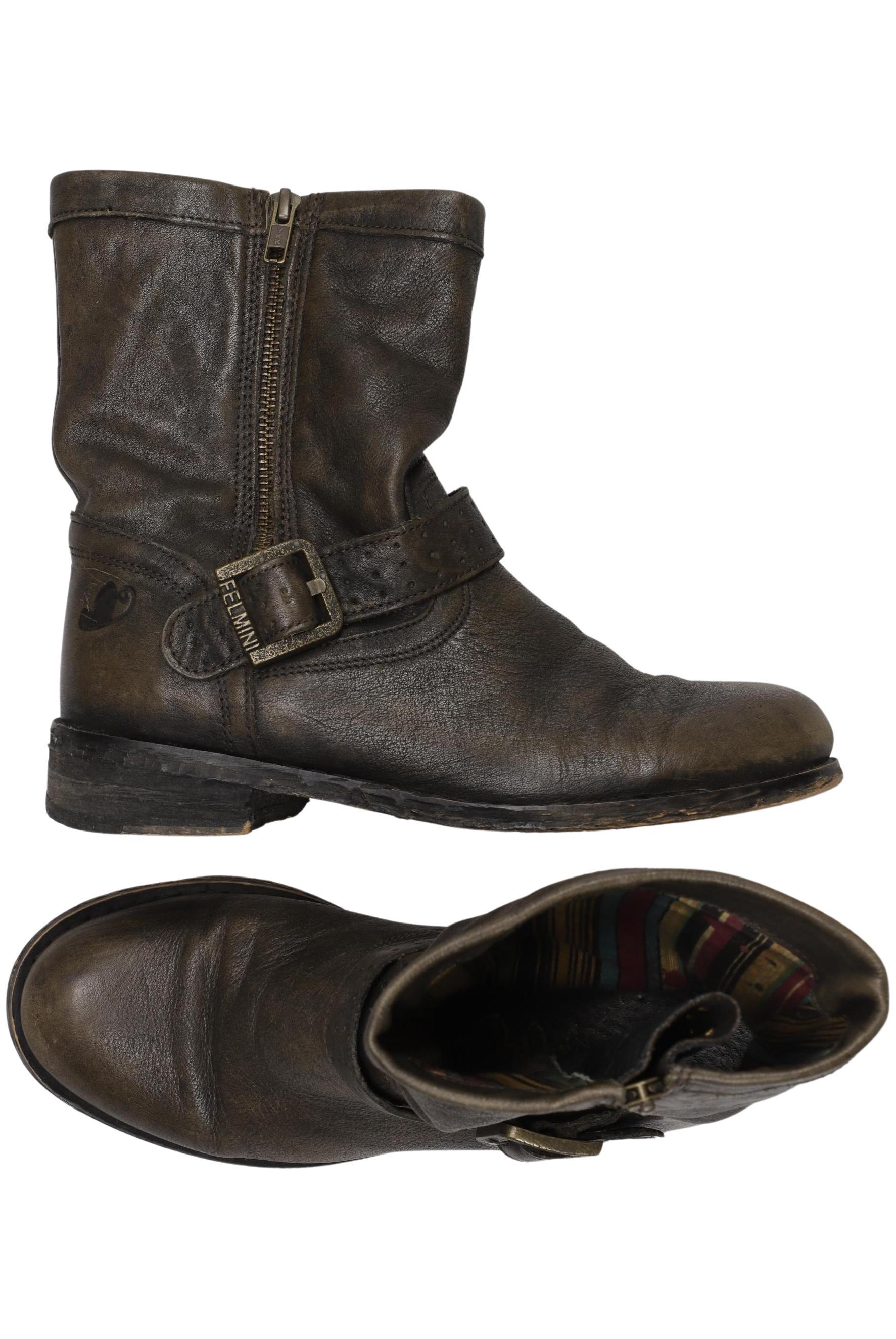 

felmini Damen Stiefelette, braun, Gr. 39