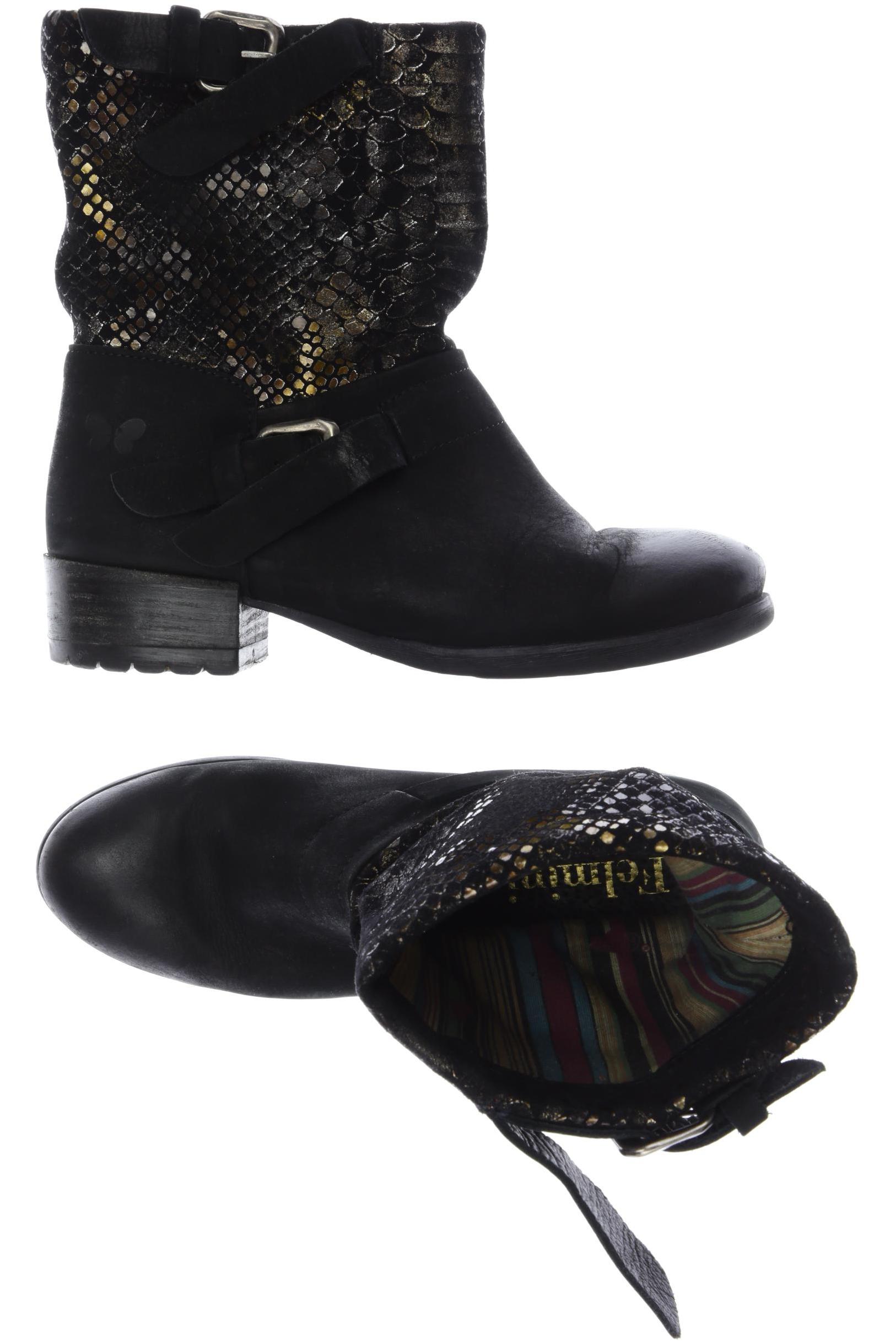 

felmini Damen Stiefelette, schwarz, Gr. 38