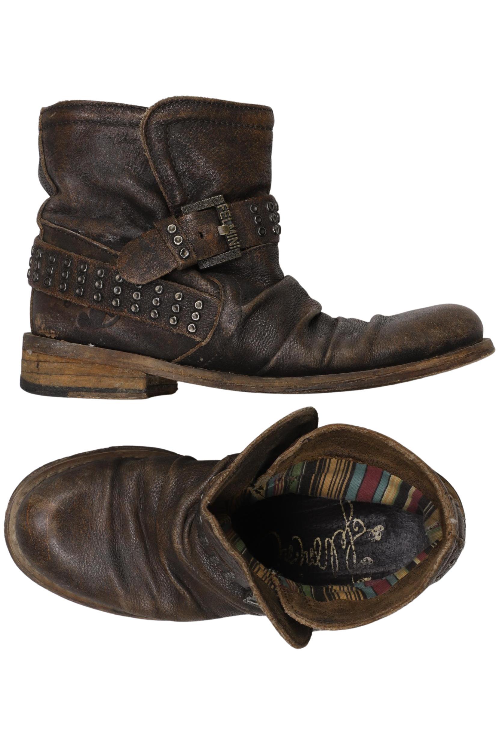 

felmini Damen Stiefelette, braun, Gr. 38