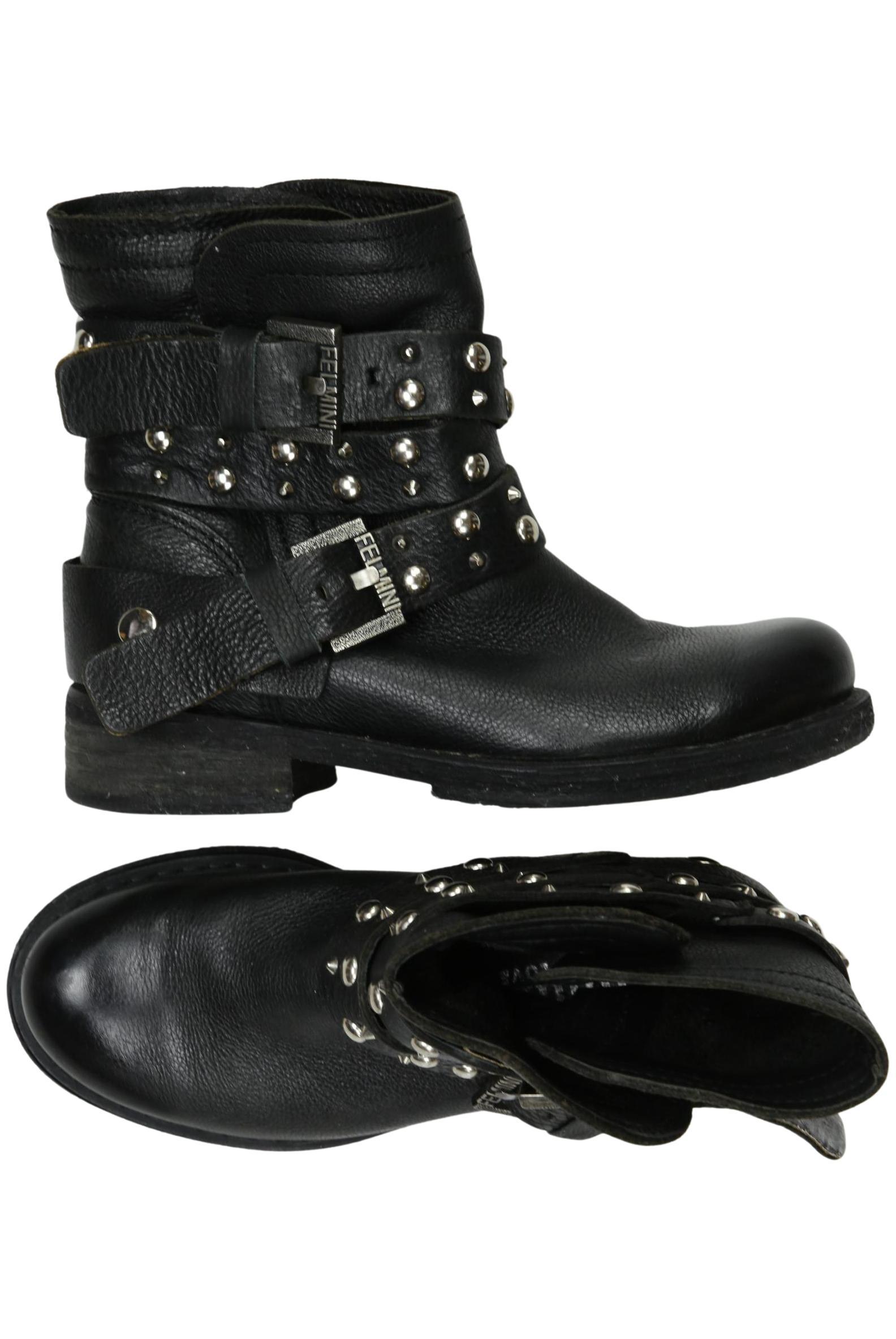 

felmini Damen Stiefelette, schwarz, Gr. 36