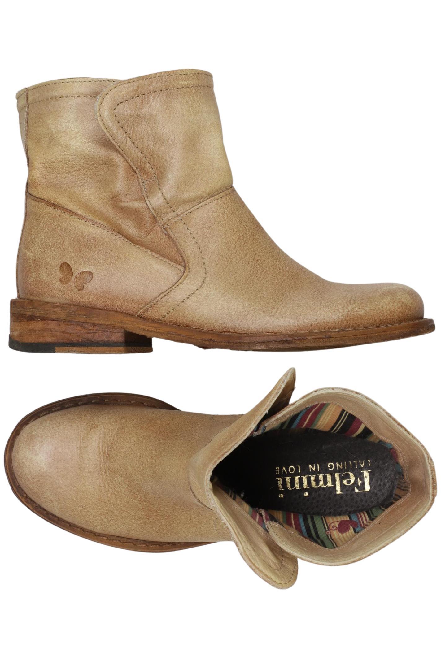 

felmini Damen Stiefelette, beige, Gr. 37