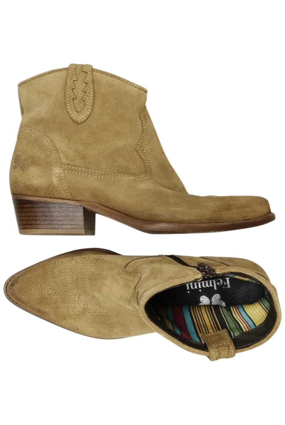 

felmini Damen Stiefelette, beige, Gr. 37