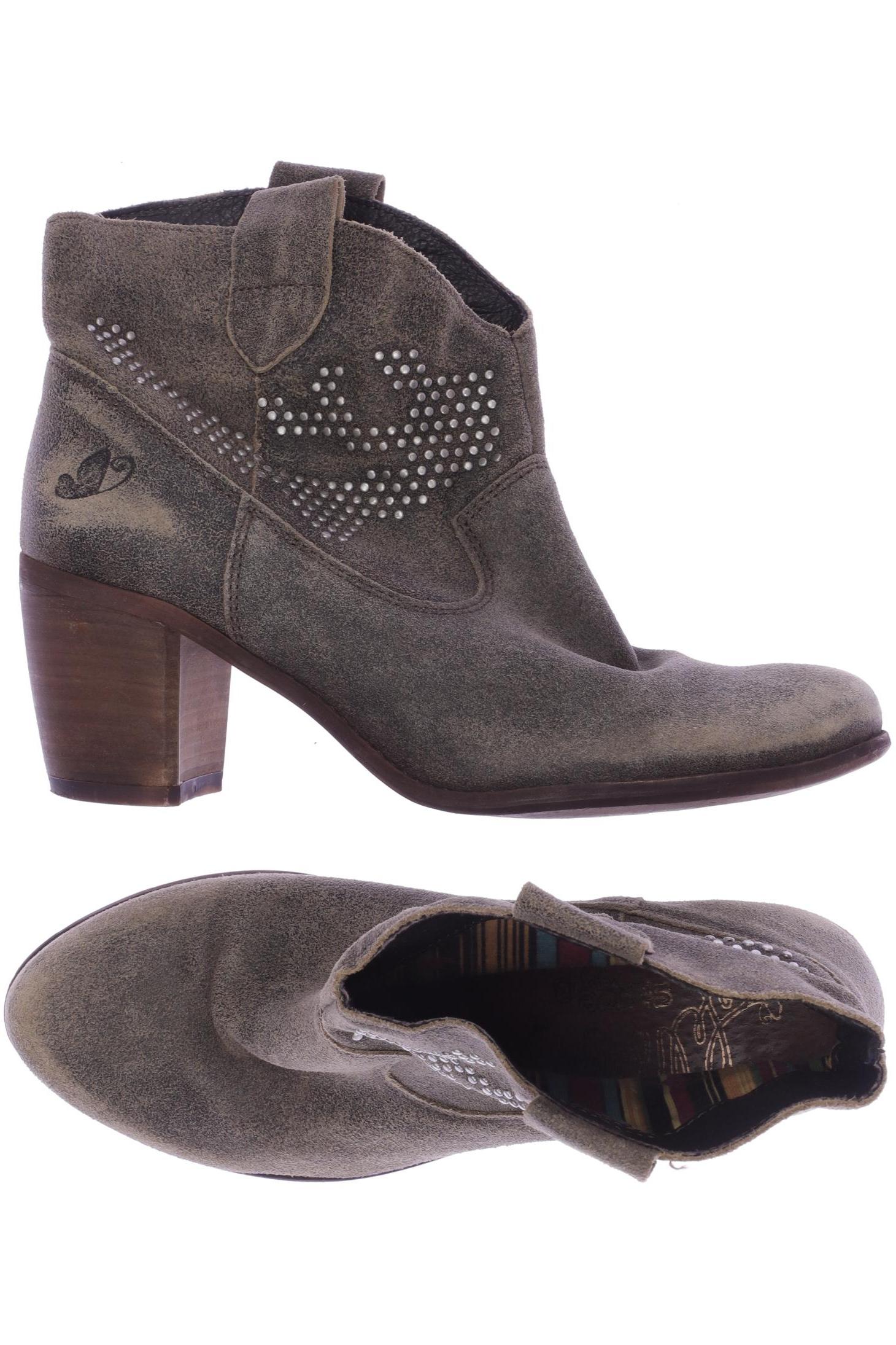 

felmini Damen Stiefelette, beige, Gr. 40