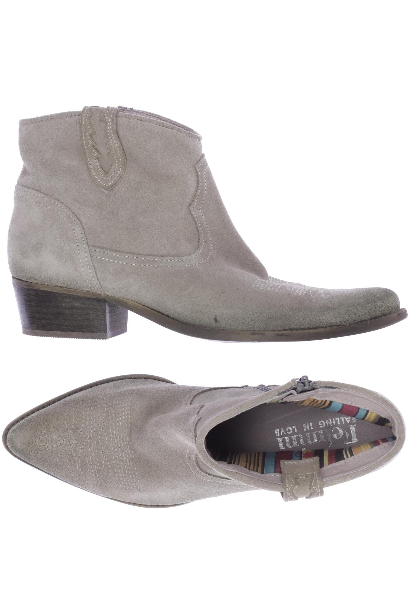

felmini Damen Stiefelette, hellgrün, Gr. 41