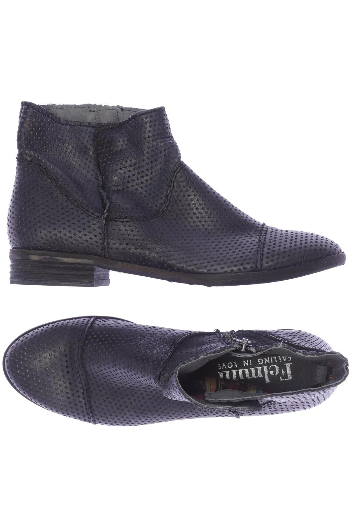 

felmini Damen Stiefelette, marineblau, Gr. 38
