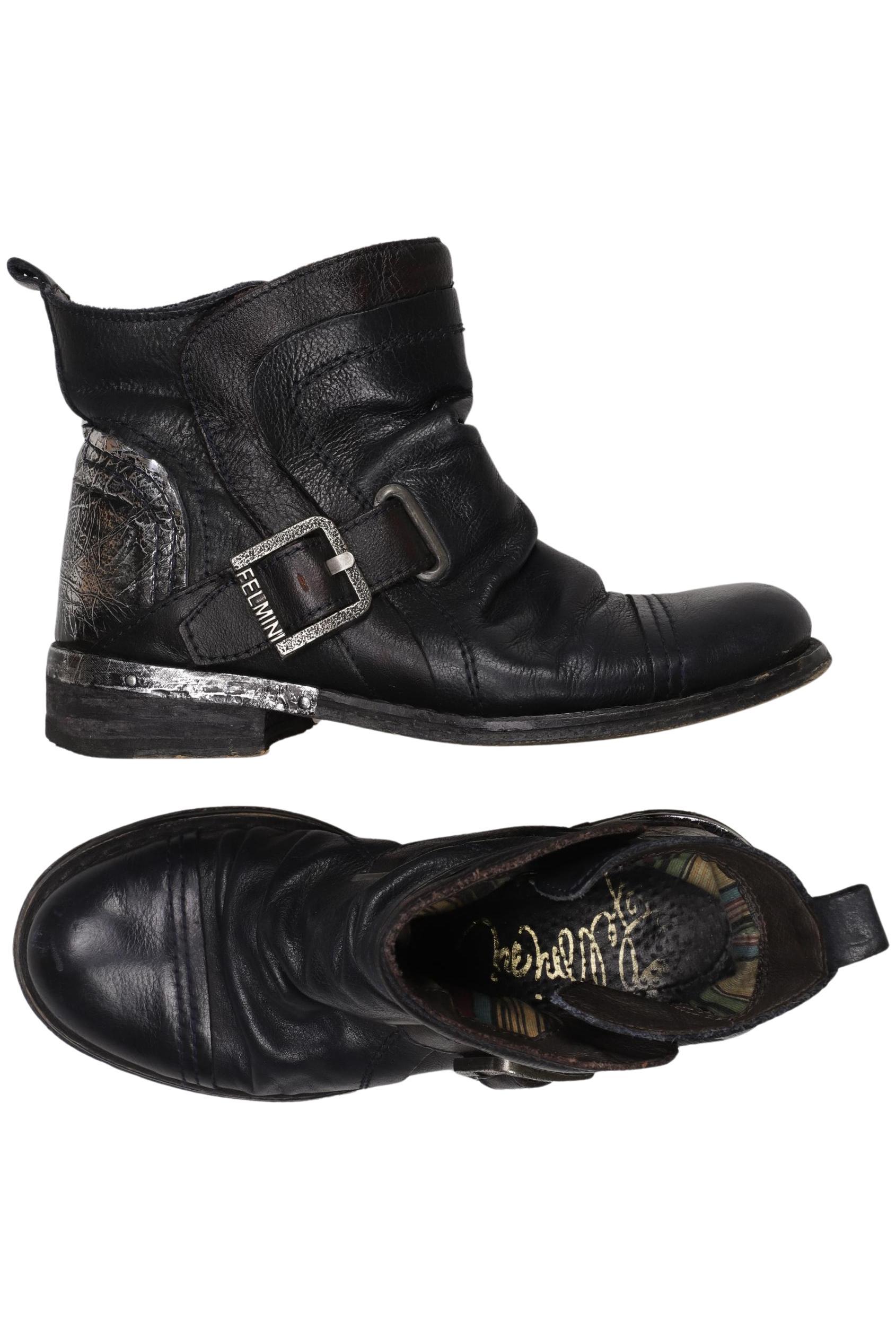 

felmini Damen Stiefelette, schwarz, Gr. 36