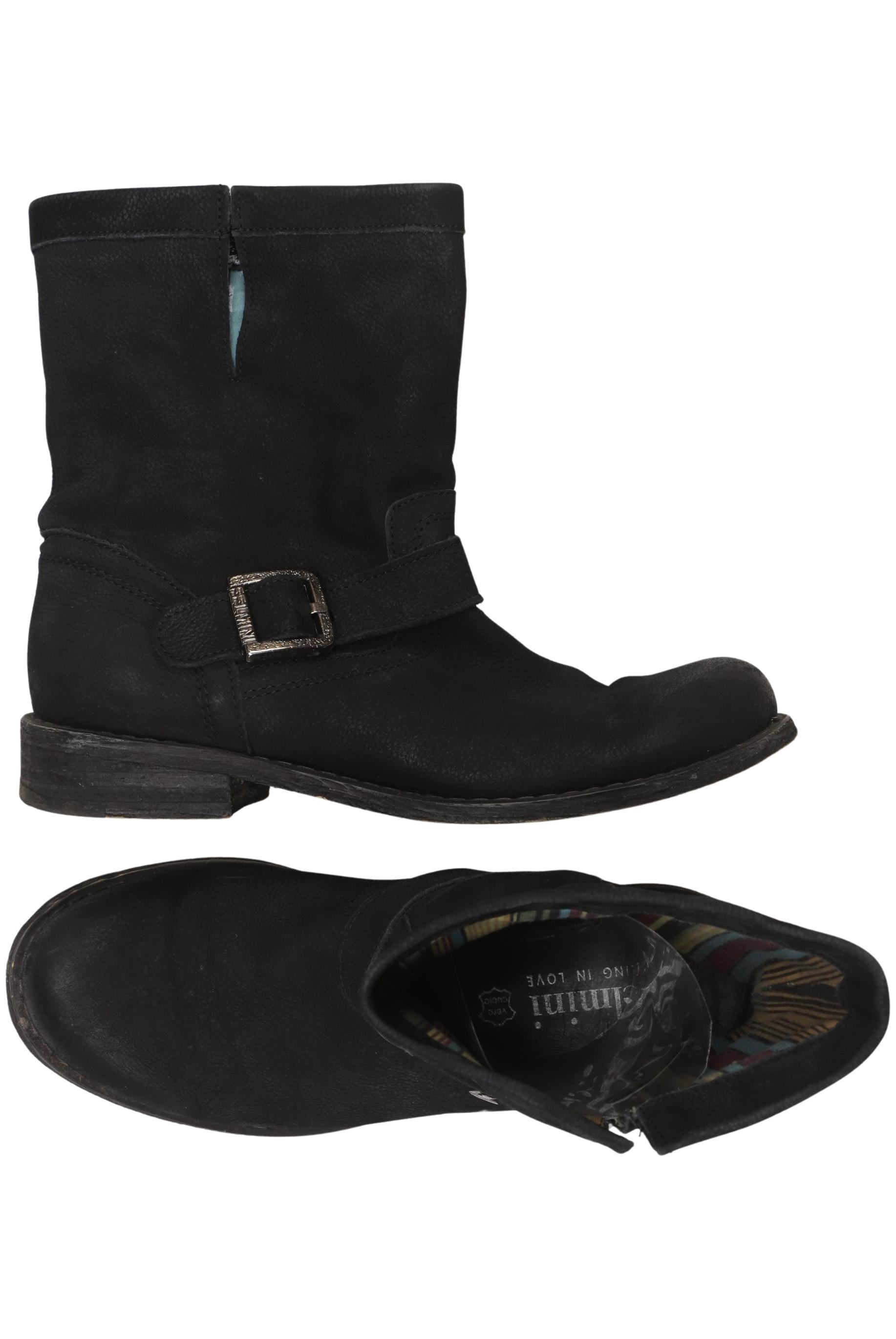 

felmini Damen Stiefelette, schwarz, Gr. 42
