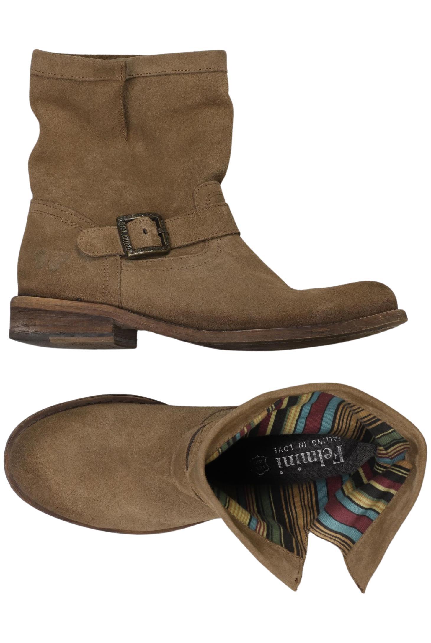 

felmini Damen Stiefelette, braun, Gr. 42