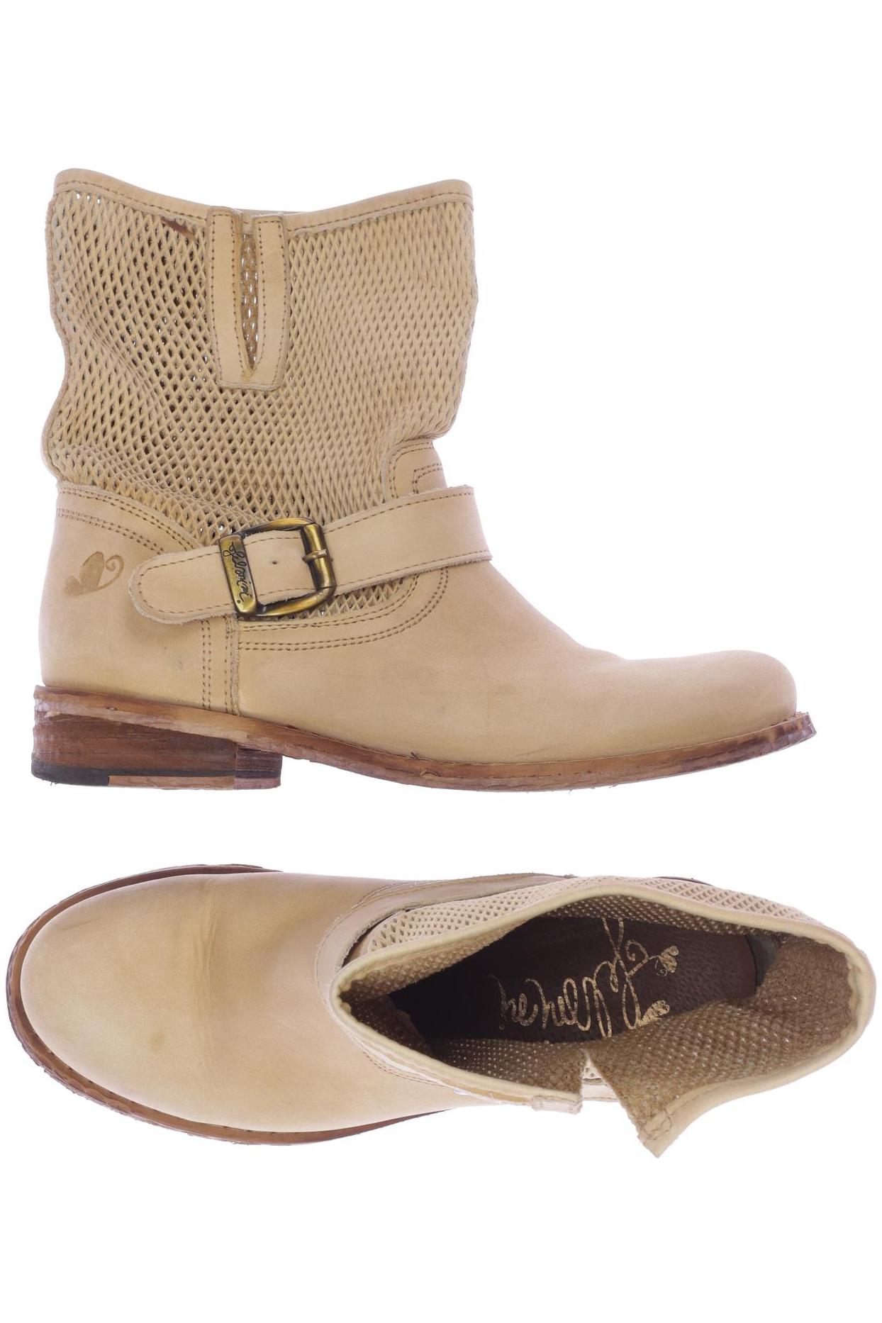 

felmini Damen Stiefelette, beige, Gr. 39