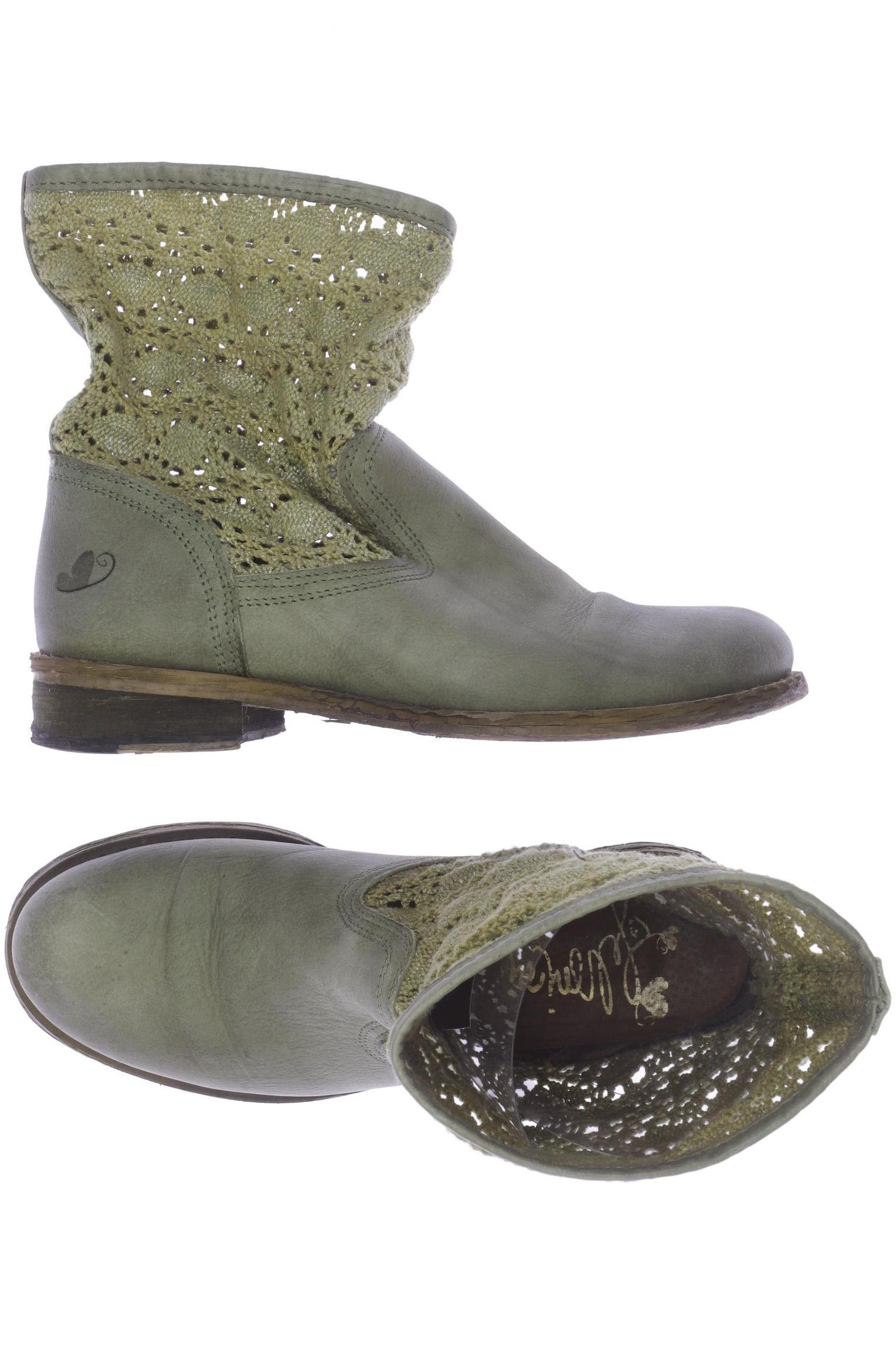 

felmini Damen Stiefelette, grün, Gr. 40