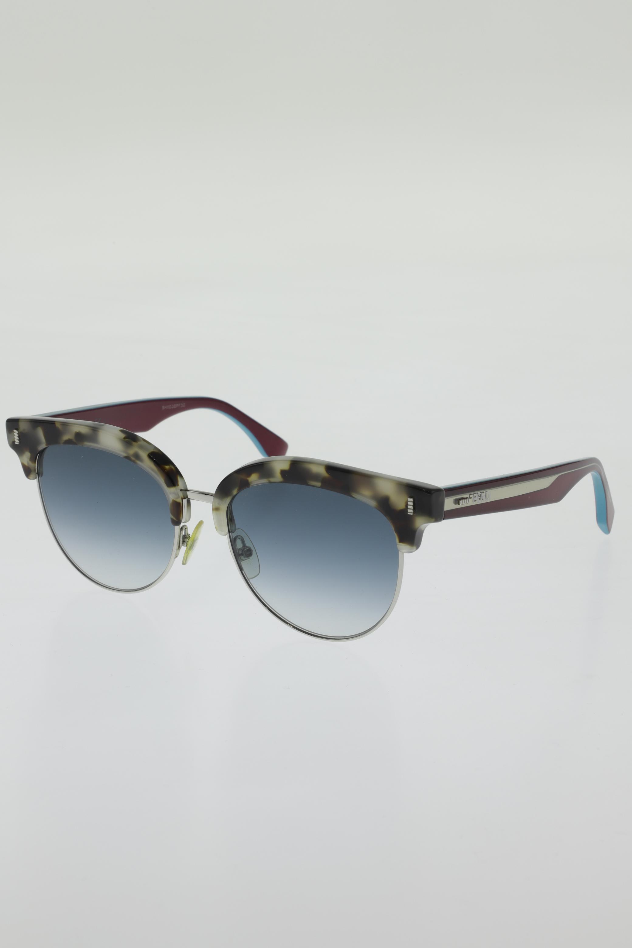 

Fendi Damen Sonnenbrille, grau, Gr.