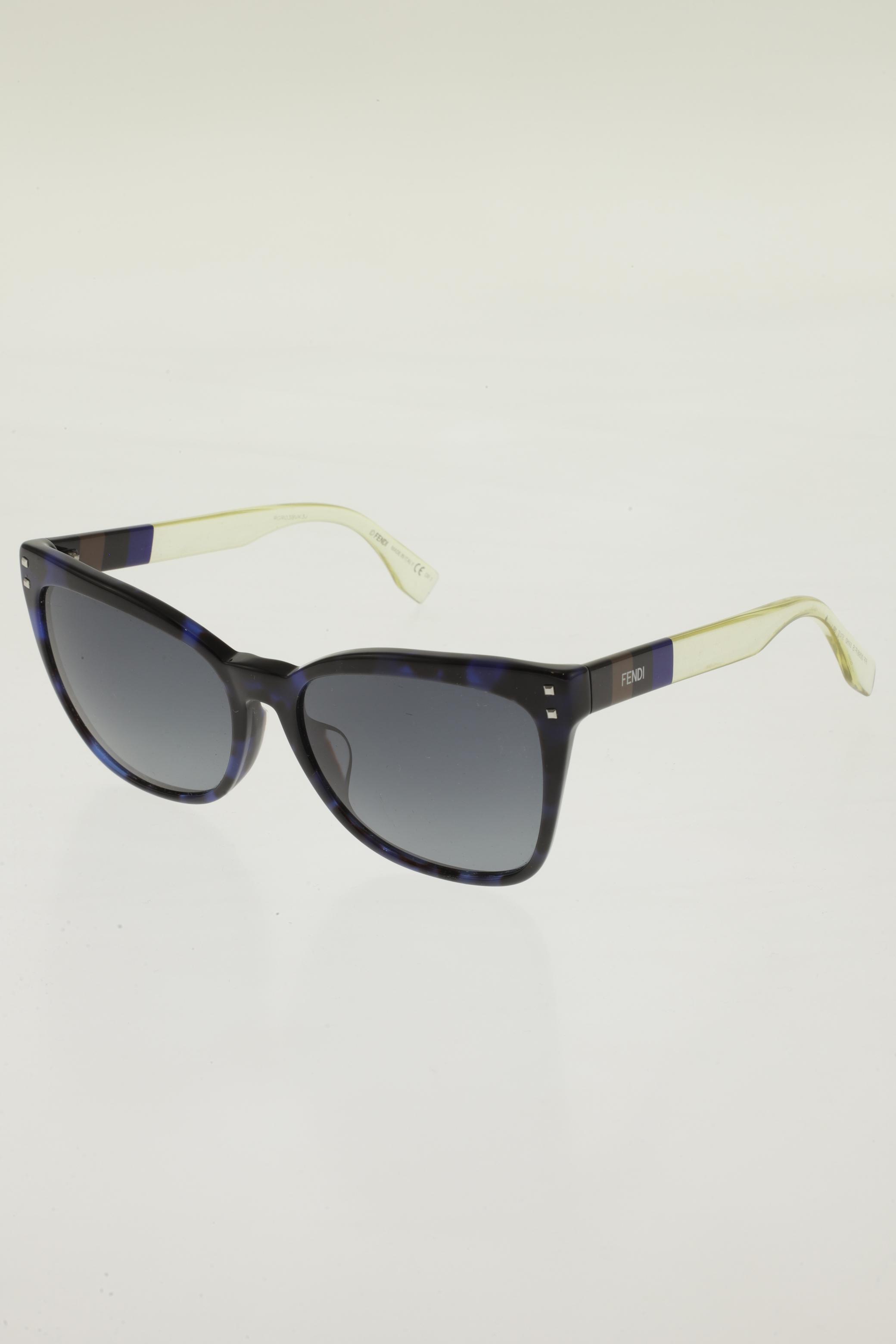 

Fendi Damen Sonnenbrille, blau, Gr.