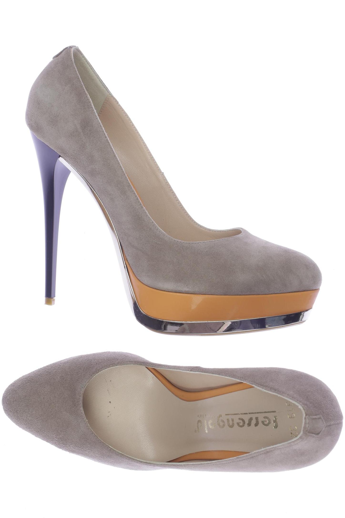 

fersengold Damen Pumps, beige, Gr. 39