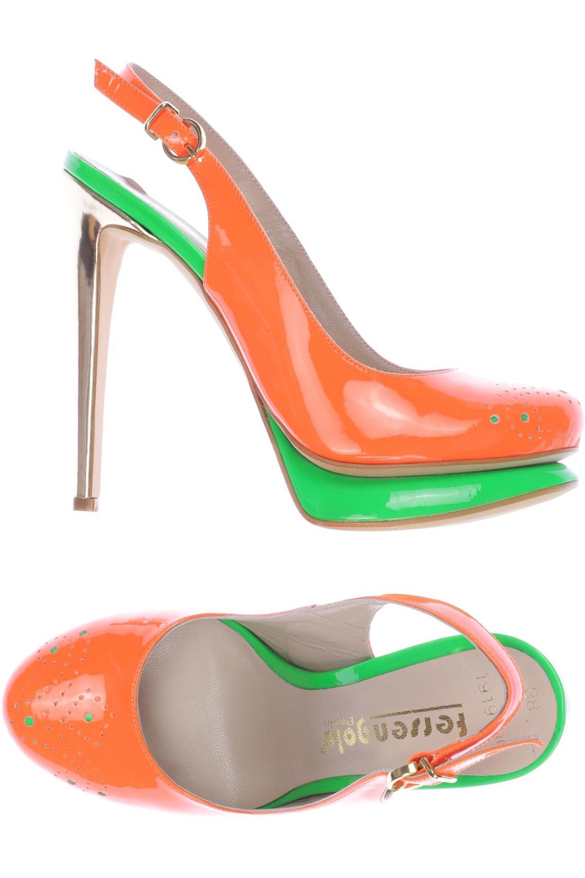 

fersengold Damen Pumps, neon, Gr. 38