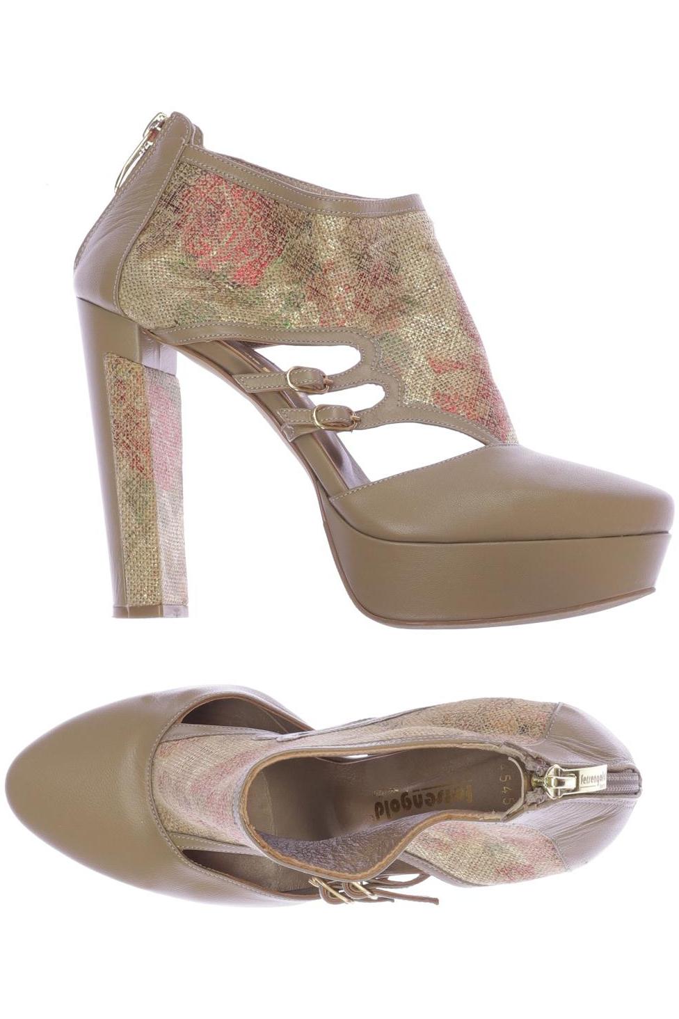 

fersengold Damen Pumps, beige, Gr. 39