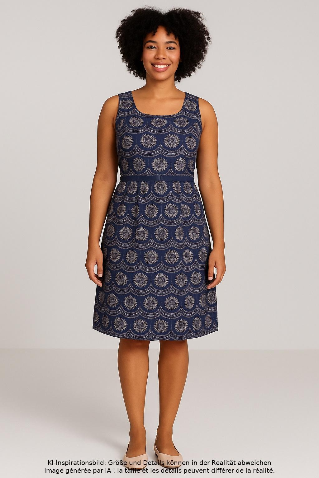 

Fever London Damen Kleid, marineblau, Gr. 44