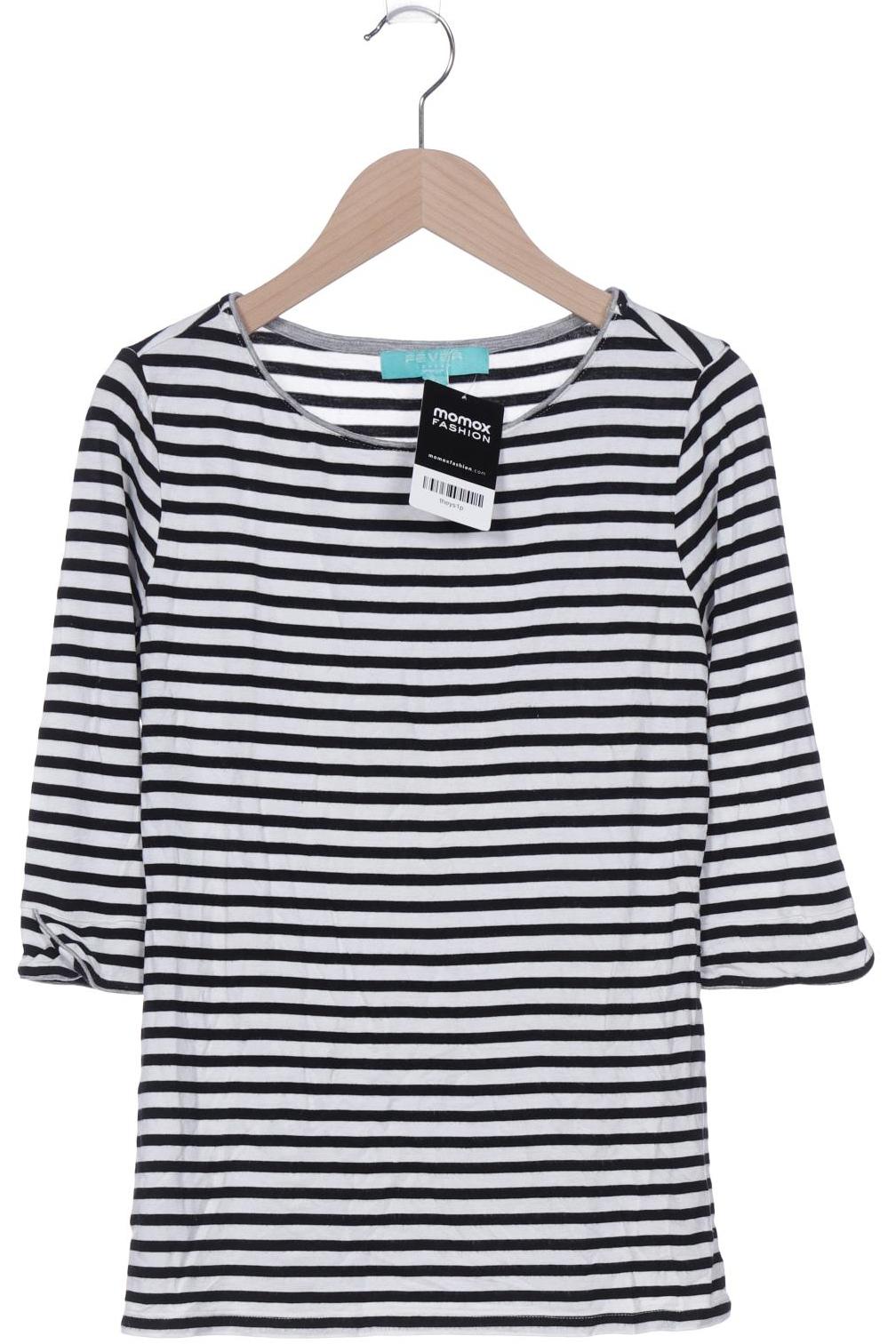 

Fever London Damen Langarmshirt, weiß, Gr. 38